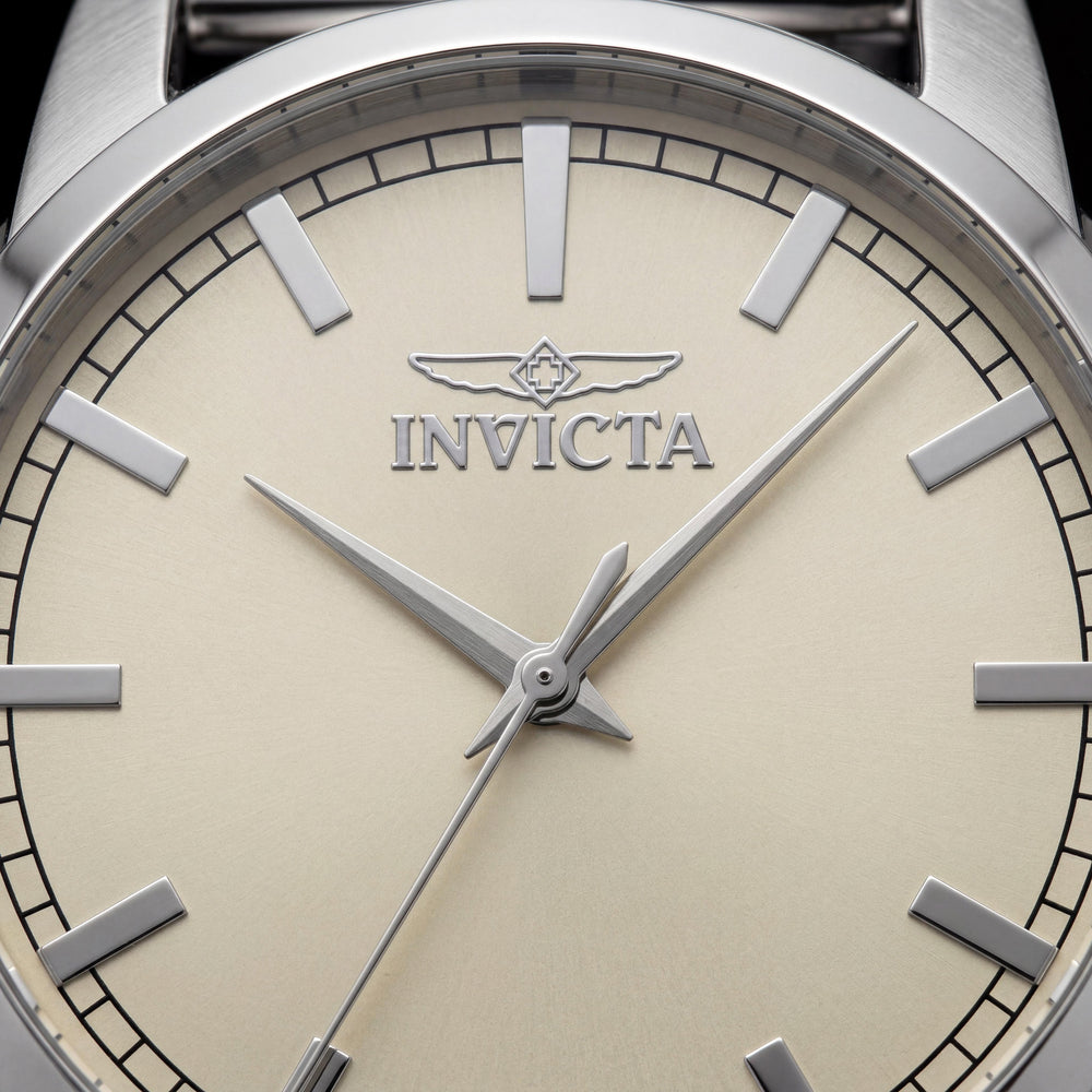 Reloj de Cuarzo Invicta Celestial 48505 para Hombre, Esfera Plateada, Acero Inoxidable, 43 mm, Resistente al Agua 5 ATM