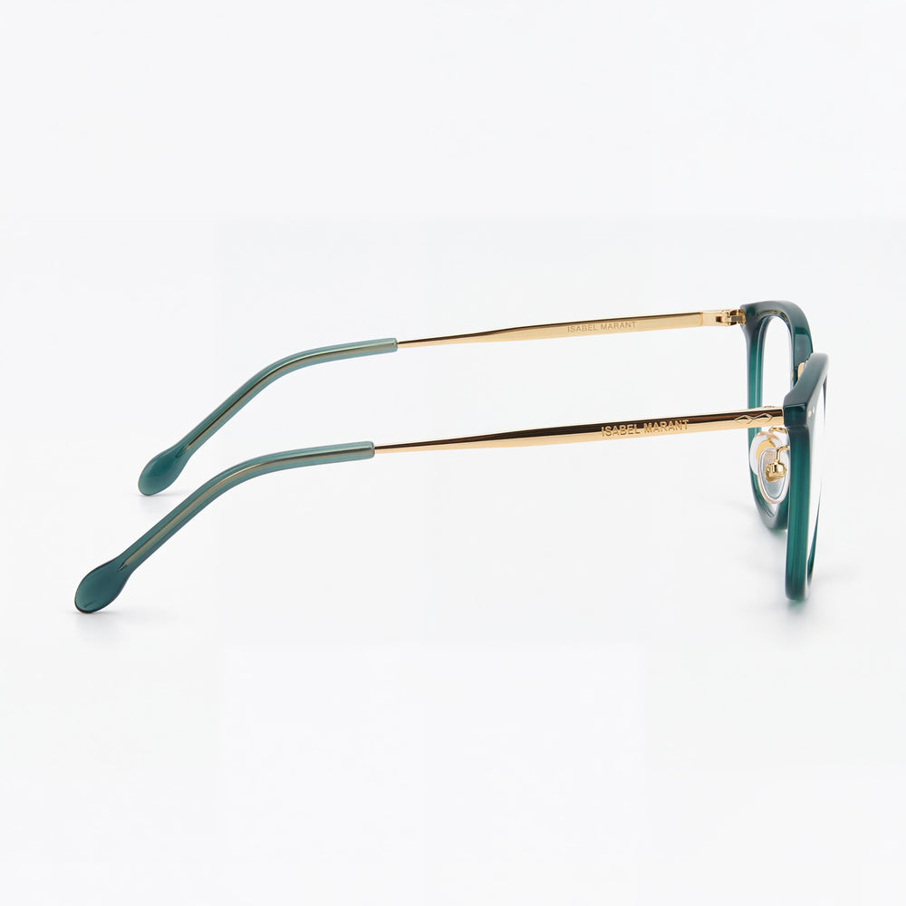 Isabel Marant Im 0045 Moderno Unisex Oro Verde Policarbonato Gafas de Sol 50mm