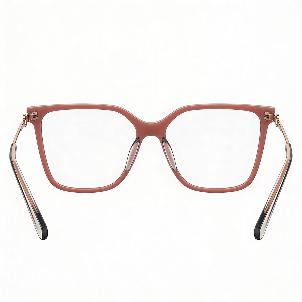 Gafas de sol Love Moschino para mujer, rectangulares/cuadradas, con montura de acetato multicolor y lentes blancas, talla 52-15-140