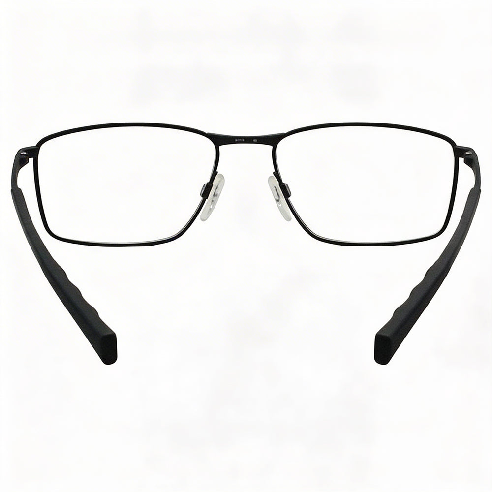 Gafas Tommy Hilfiger TH 1783 Unisex Rectangulares de Metal Negro Mate, Lente 57mm Puente 18mm Patilla 140mm