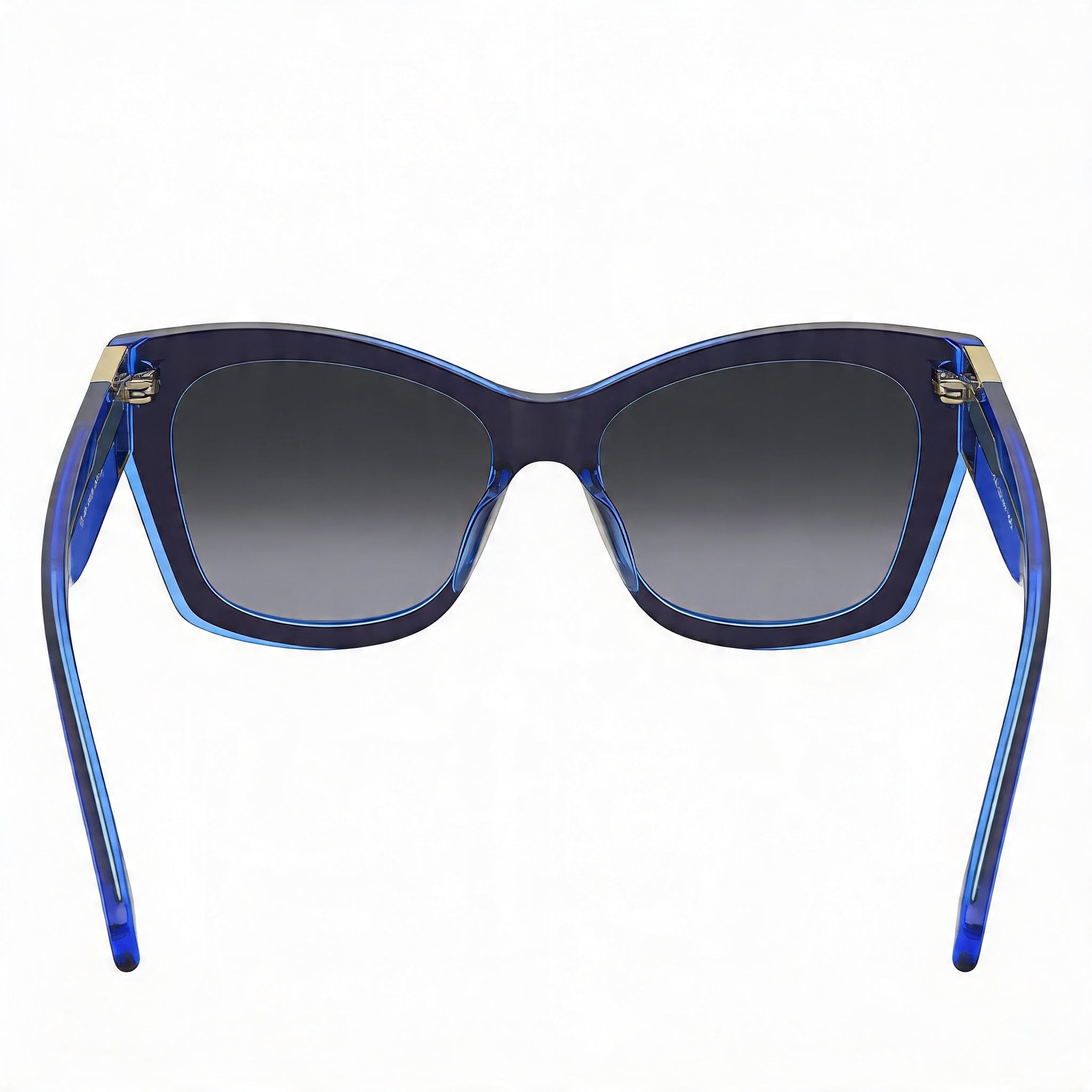 kate spade new york KS JAYDA/G/S Gafas de Sol para Mujer, Acetato Azul, Lente Gris Oscuro, 100 % Protección UV 53-19-140, Photo 3