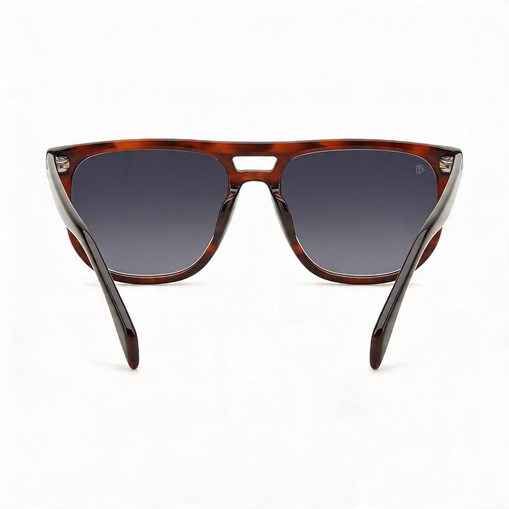 Gafas de Sol David Beckham Db 7111/S para Mujer de Acetato Gris Oscuro Degradado con Montura no Cuadrada 56mm, Photo 2