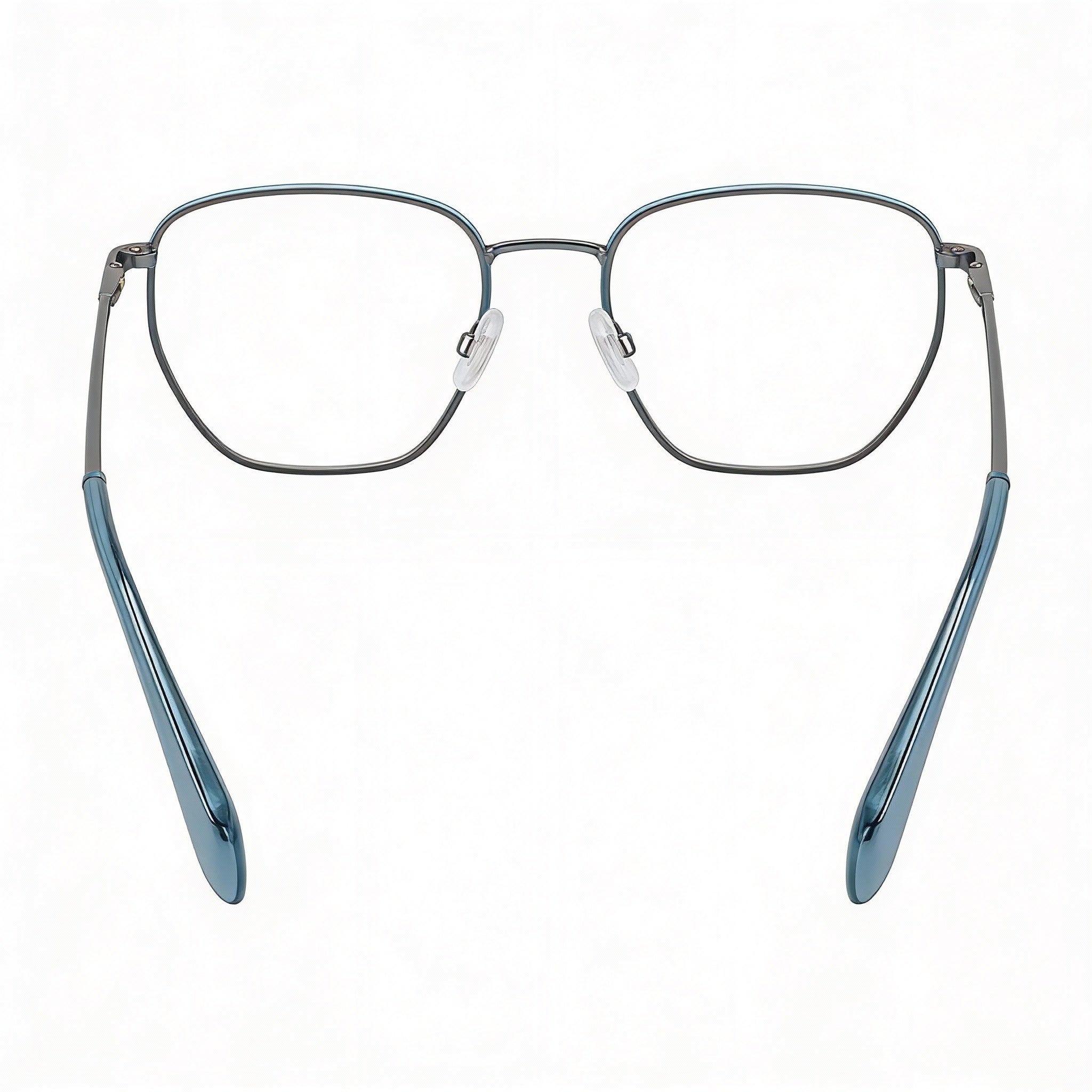 Gafas graduadas Rag &amp; Bone Rnb 7018 para mujer con montura de metal rutenio oscuro y lentes transparentes (52-19-145 mm), Photo 3