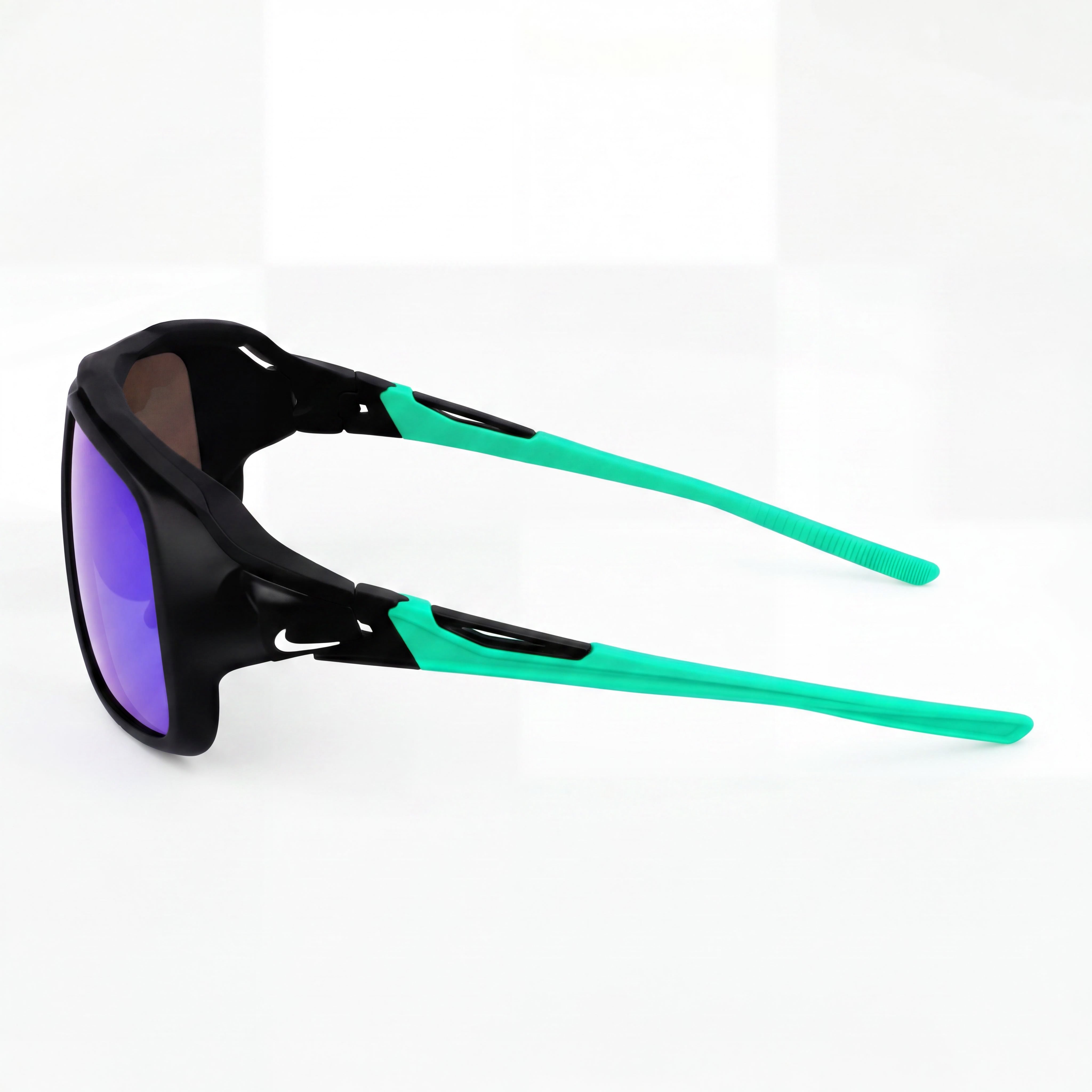 Gafas de sol Nike Flyfree Soar Ev24001 para mujer, acero inoxidable negro mate, lentes intercambiables, 100% UVA/UVB, 59 mm, Photo 3