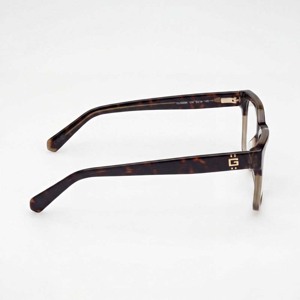 Gafas Guess GU50094 Havana Rectangulares para Hombre, Plástico 55mm