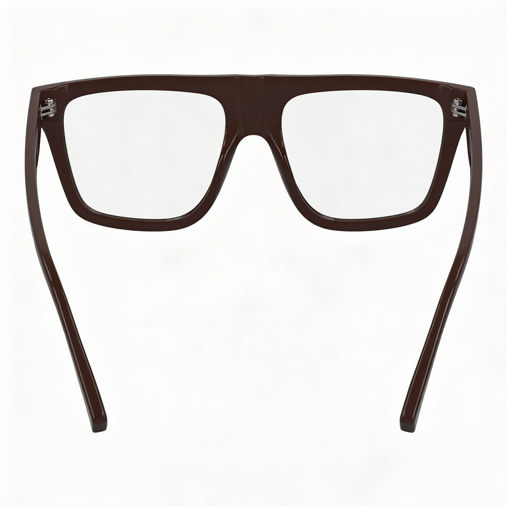 Gafas unisex KARL LAGERFELD Kl6176 con montura de acetato en color caoba, tamaño 53-18-145