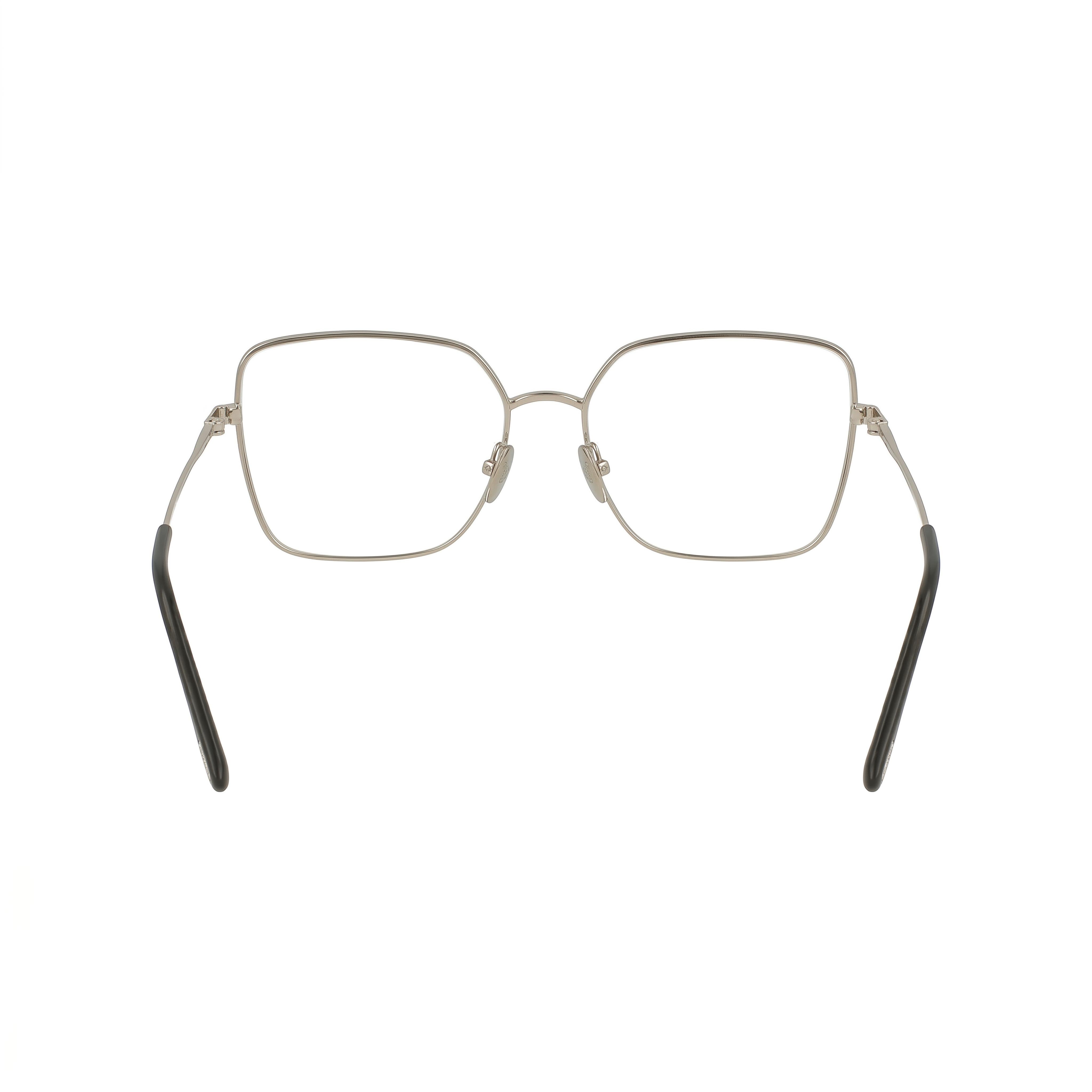 Tom Ford MODERNO Women's Metal Iron Black Frame with Transparent Plastic Lenses, Lens Width 57mm, Bridge Width 16mm, Temple Length 140mm, Photo 4