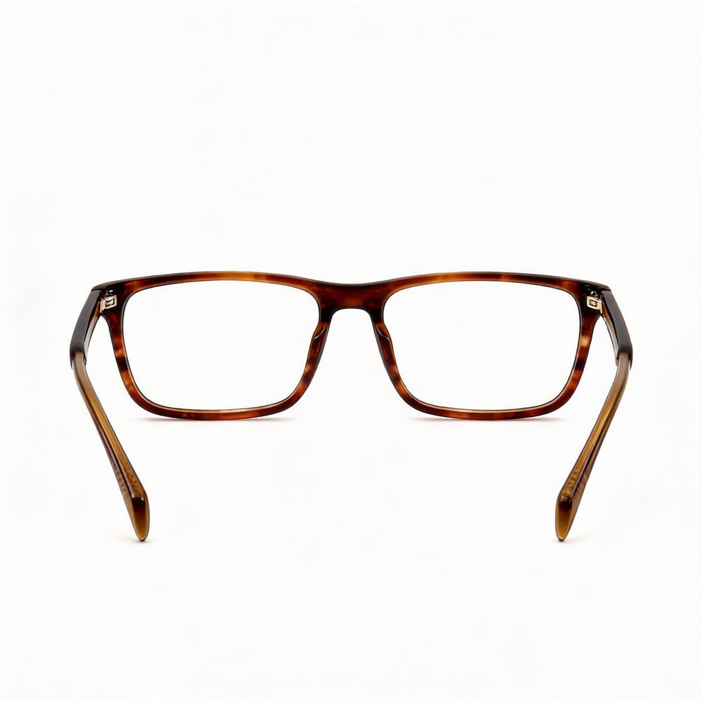 David Beckham DB 1135 - Gafas de sol informales para hombre, color marrón, de acetato y con lentes de plástico transparente, talla 55-17-150