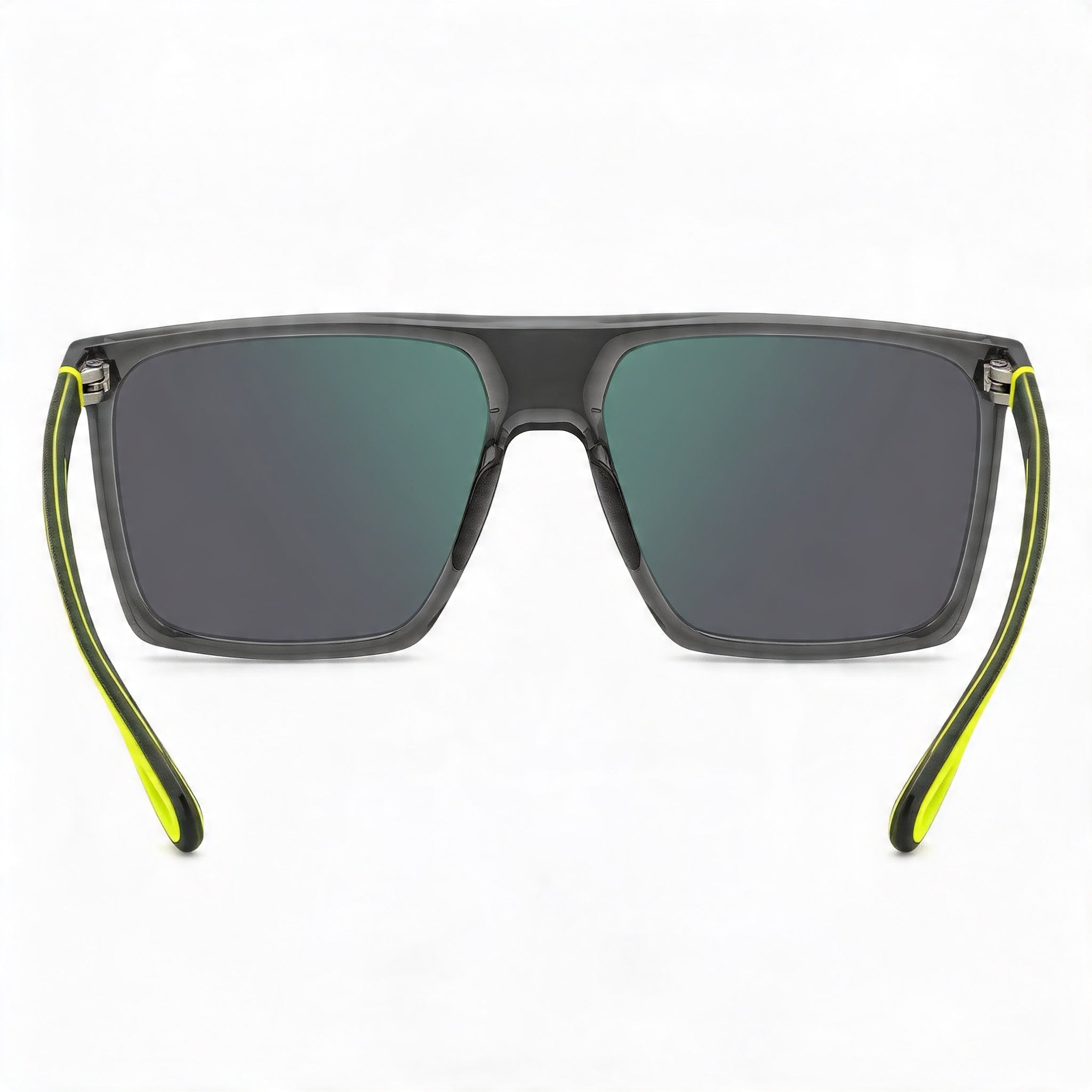 Carrera CASUAL Gafas de sol de poliamida ecológica UV 400 no polarizadas para mujer, Gris Amarillo Fluo, 58mm, Photo 3