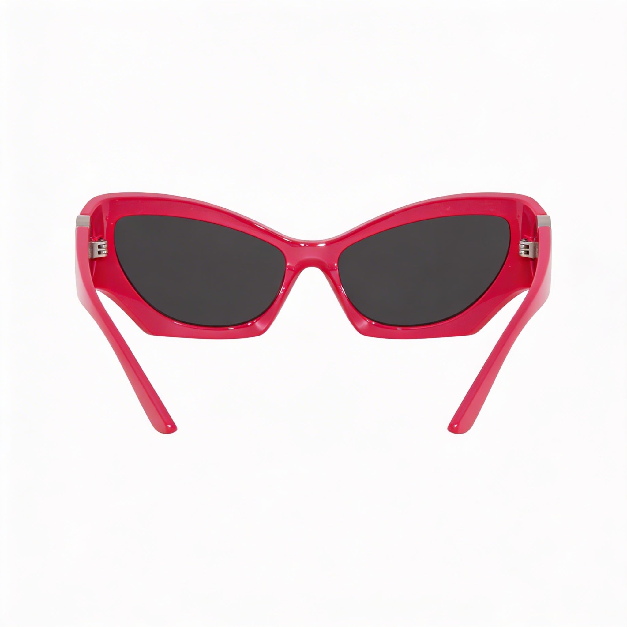Gafas de sol Versace VE4450 Cat Eye para mujer, montura gris oscuro, lentes rosa gris oscuro, protección UV 100 %, 60 mm, Photo 4