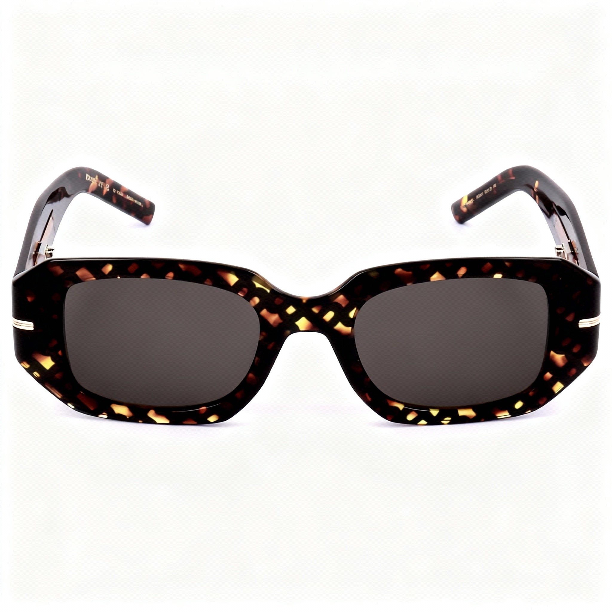 Hugo Boss Distinctive Codes Women's Eco Acetate Havana Grey Non-Polarized Grey Lens Sunglasses 50-21-145, Photo 4