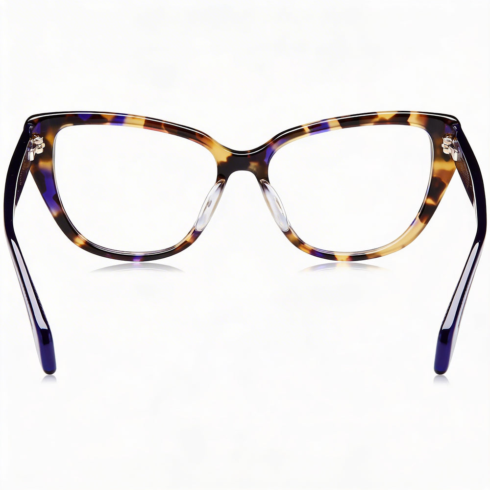 Gafas de sol rag & bone modernas para mujer con montura de acetato Havana azul y lentes de 54 mm