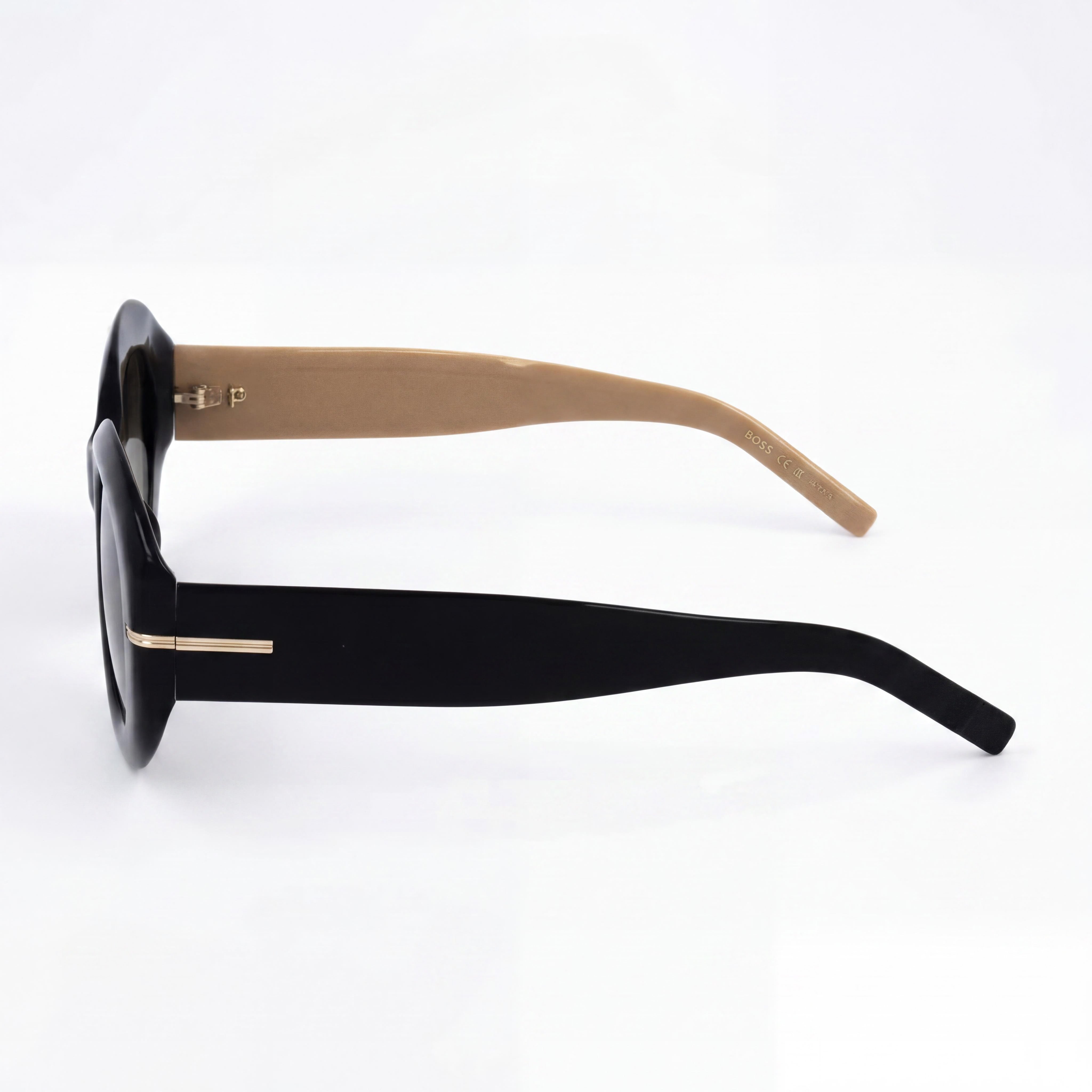 Hugo Boss B1521/N/S Women's Grey Brown Doubleshade Black Beige Plastic Frame UV Protection Sunglasses 51mm, Photo 2