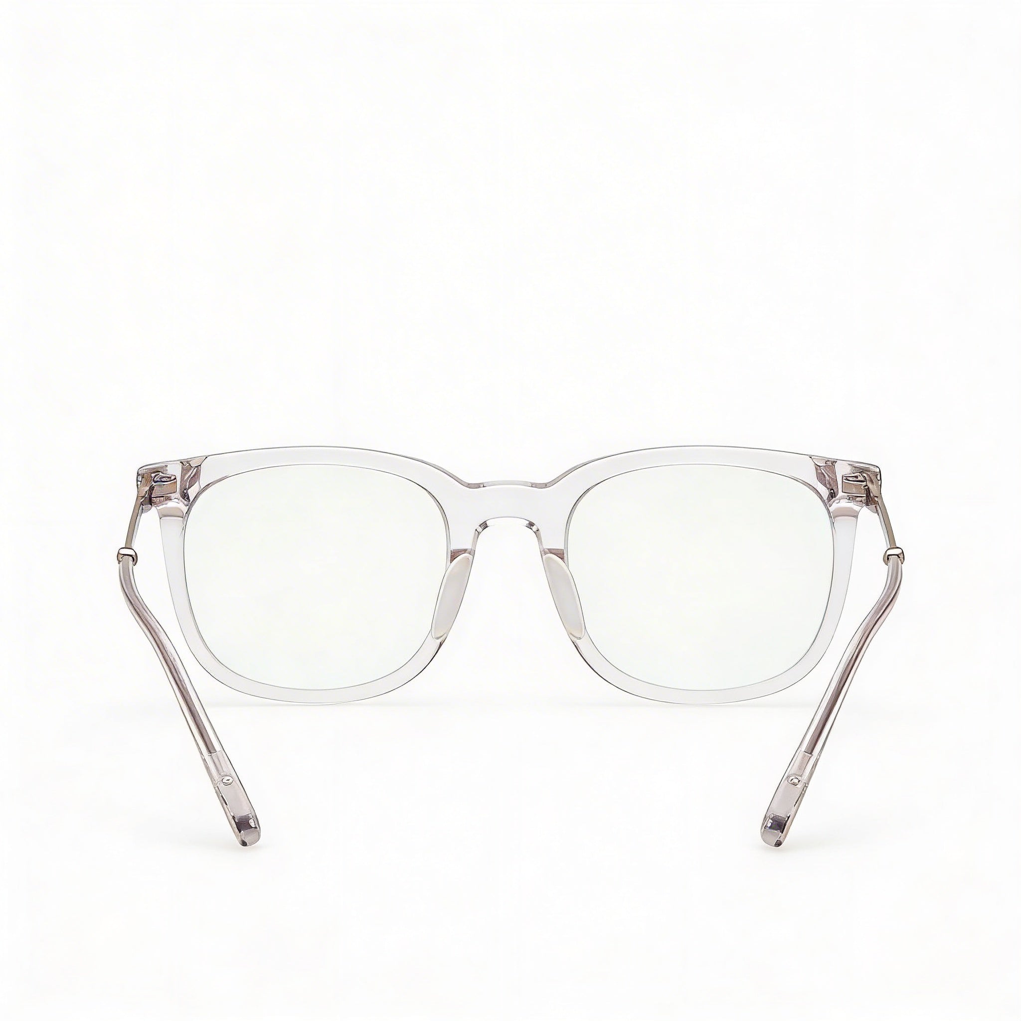 Tom Ford FT5904-B BLUE BLOCK Men's Clear Lenses Crystal Shiny Palladium 50mm, Photo 3