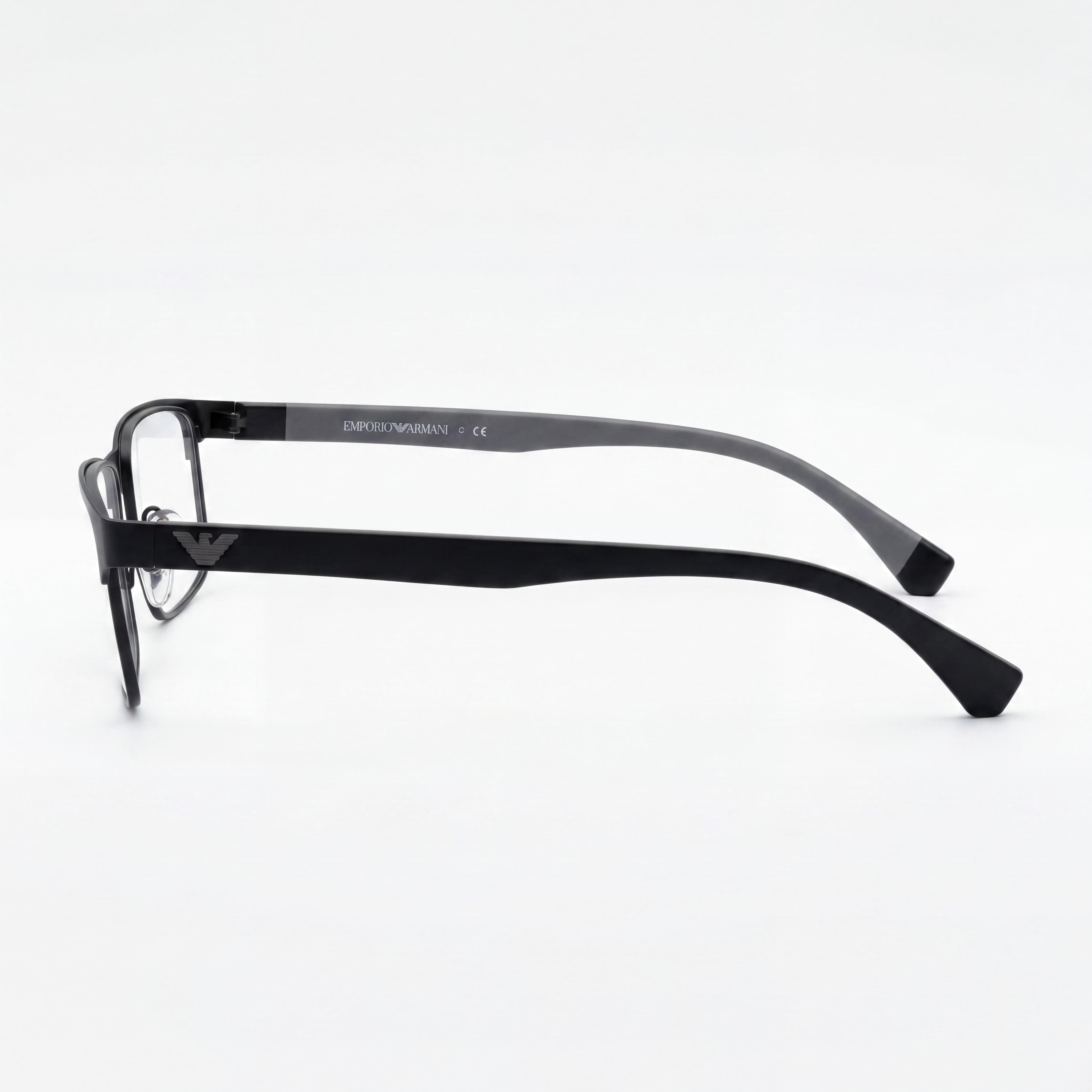 Emporio Armani Fashion Emporio Armani Outwear Unisex Plastic Frame Matte Black Optical Frame 54mm, Photo 3