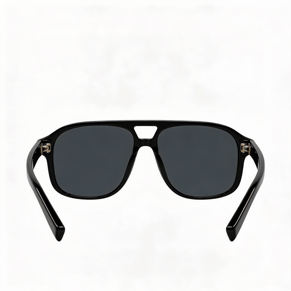 Gucci Modern GG1856S Unisex Injection Sunglasses - Black Frame, Black Lens, 18mm Bridge, 145mm Temple