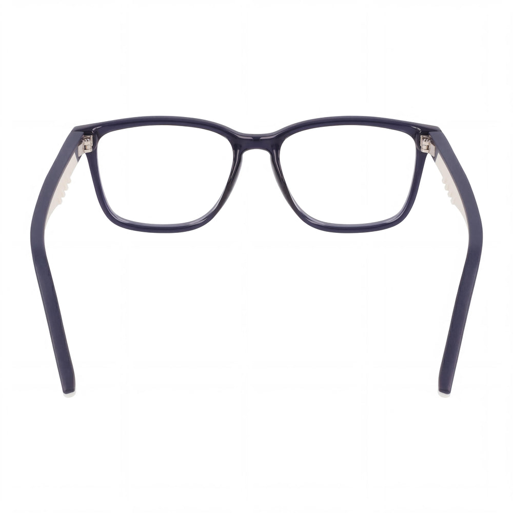 CONVERSE Casual Men's Ophthalmic Eyeglasses, Crystal Obsidian Frame with Transparent Plastic Lenses 52mm