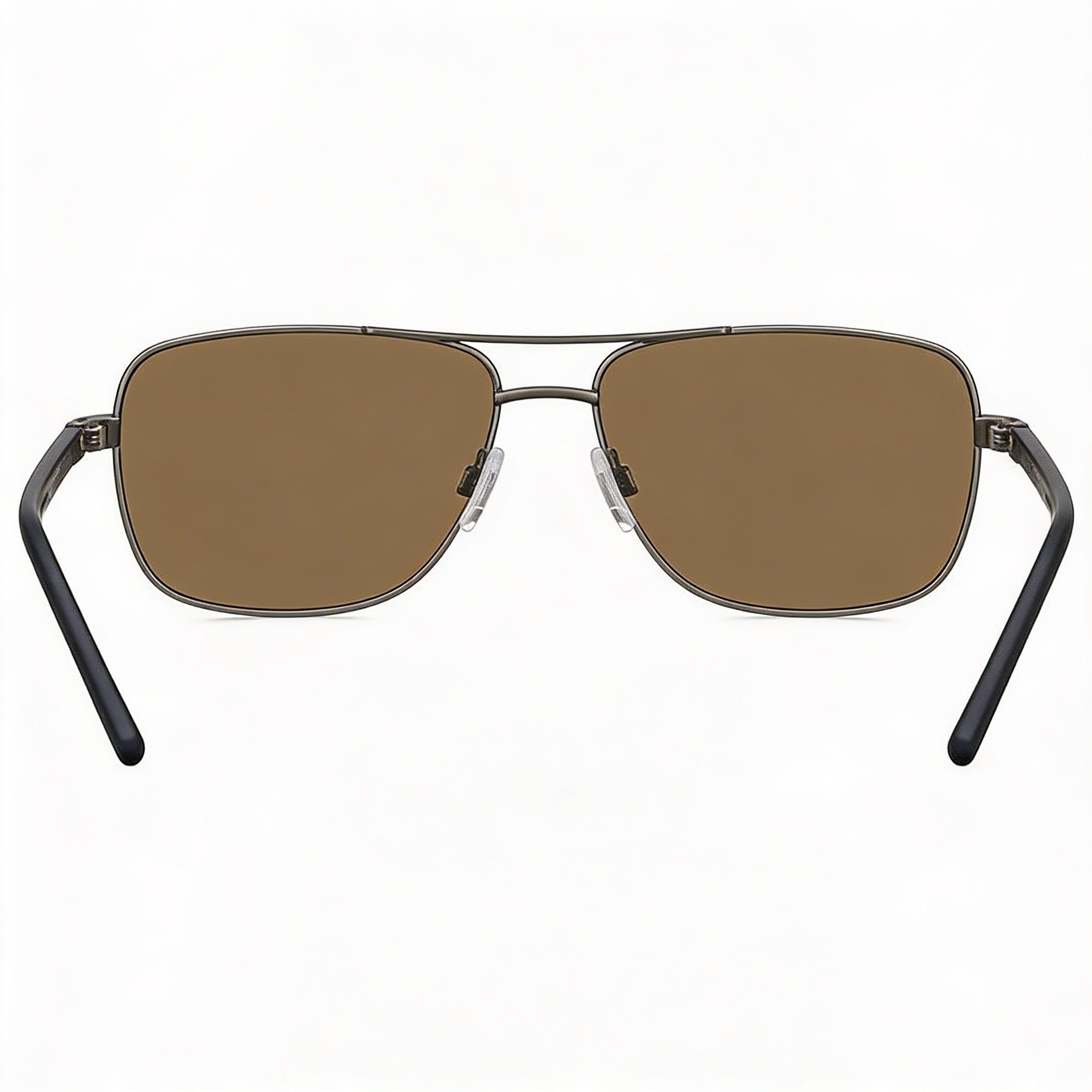 Polaroid 2042/S Unisex Metal Sunglasses Ruthenium Black Frame, Brown Polarized UV Lenses 59mm, Photo 4