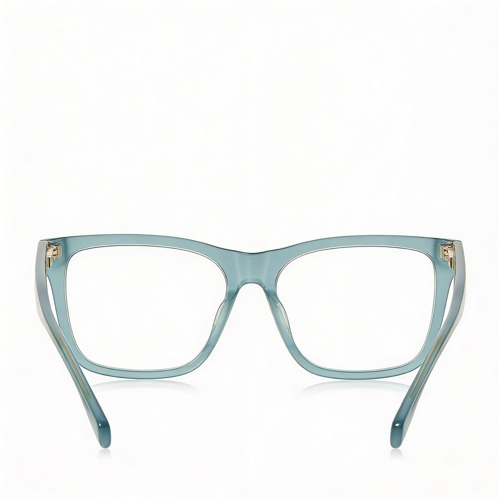 Gafas de sol Marc Jacobs Modern para mujer, montura completa, acetato azul, protección UV, ancho de lente de 52 mm
