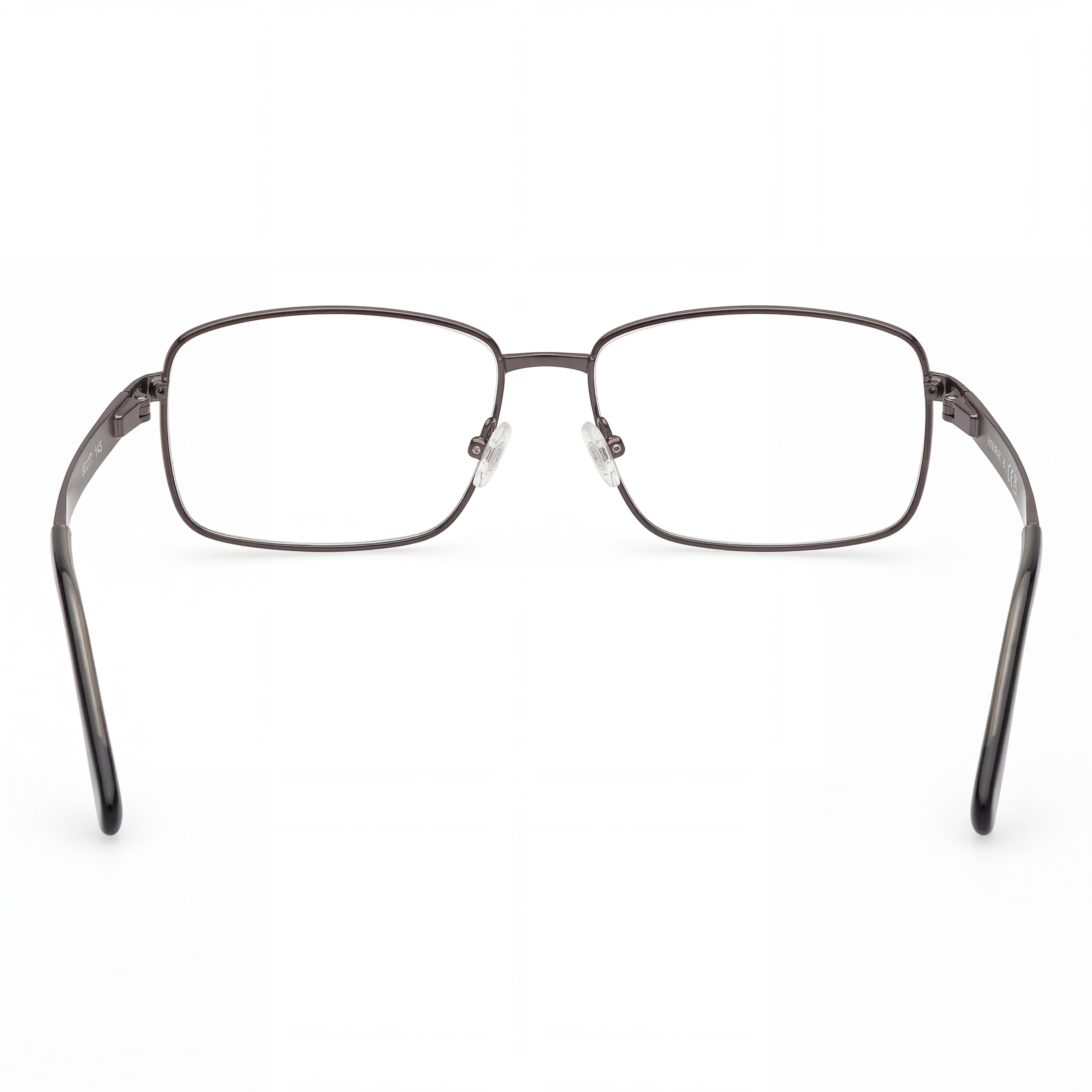 Gafas Harley-Davidson unisex modernas con montura metálica en gris plomo mate y lentes de policarbonato 59/16/145, Photo 4