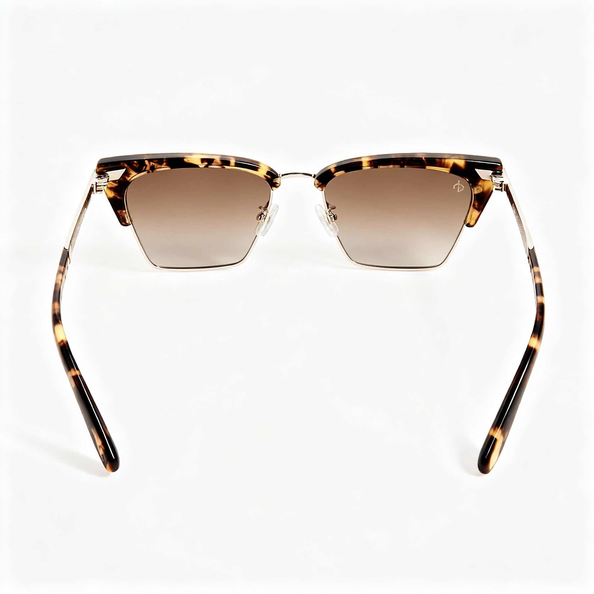 rag & bone Rnb1053/S Women’s Beige Havana Plastic Sunglasses with Brown Shaded Lenses 53-16-140, Photo 4