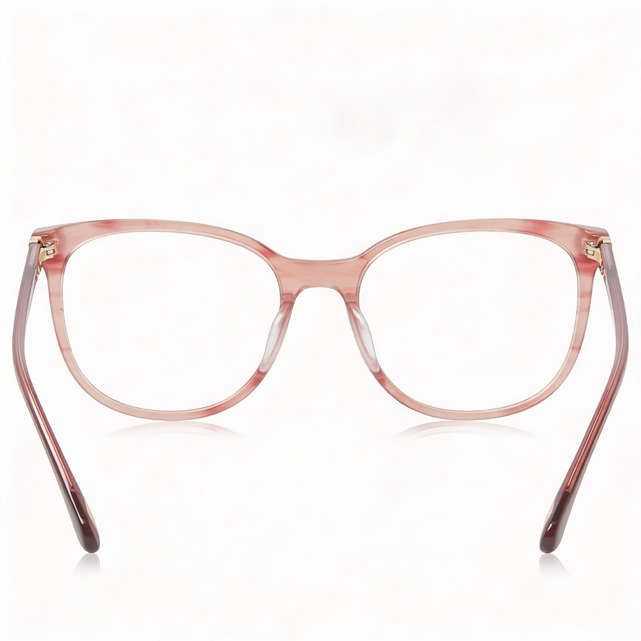 Fossil Modern Women's Plum Acetate Optical Eyeglasses, Designed for Everyday Comfort, 53mm Lens Width, Photo 4