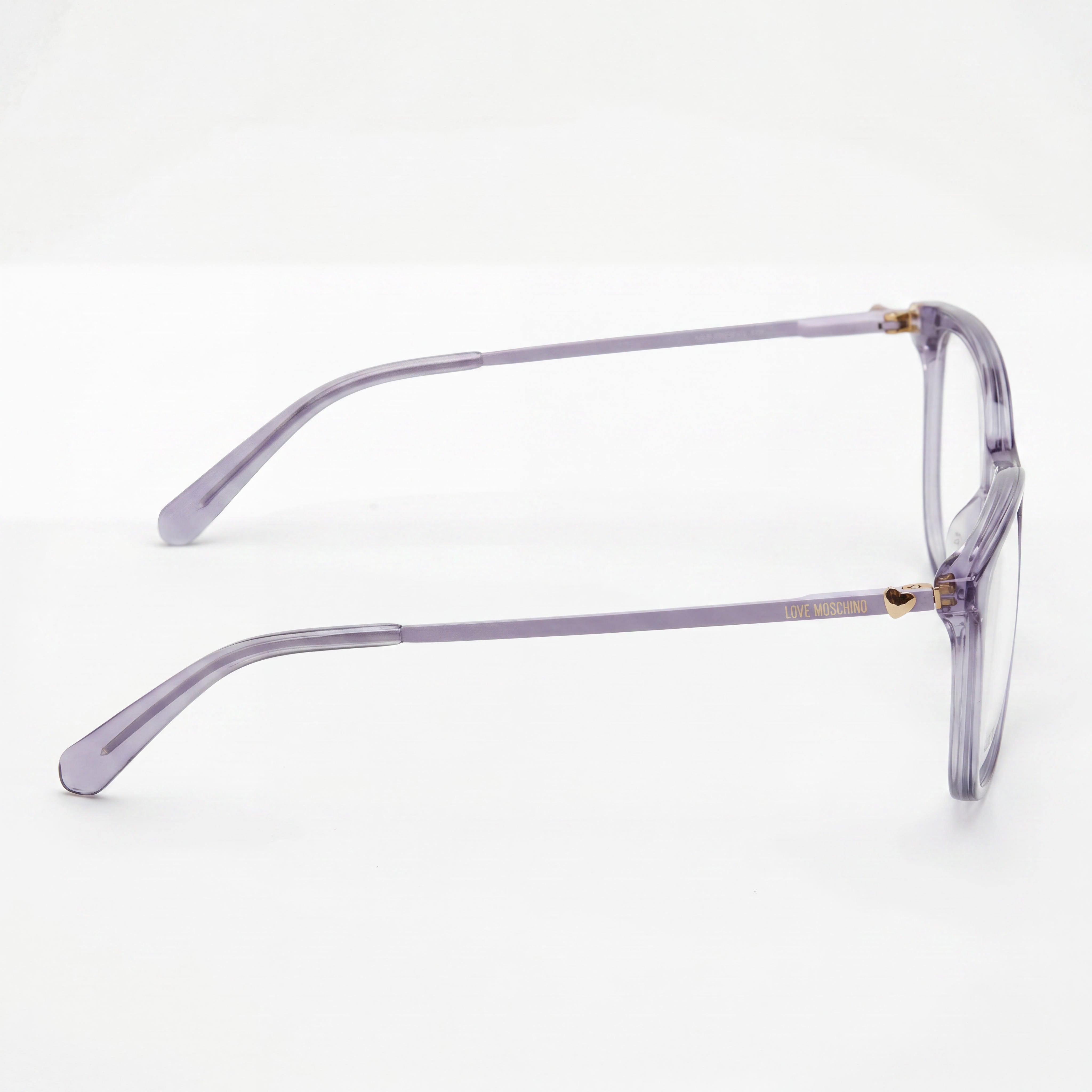 Gafas de sol de acetato Love Moschino Modern para mujer, color violeta lila, 55 mm, Photo 2