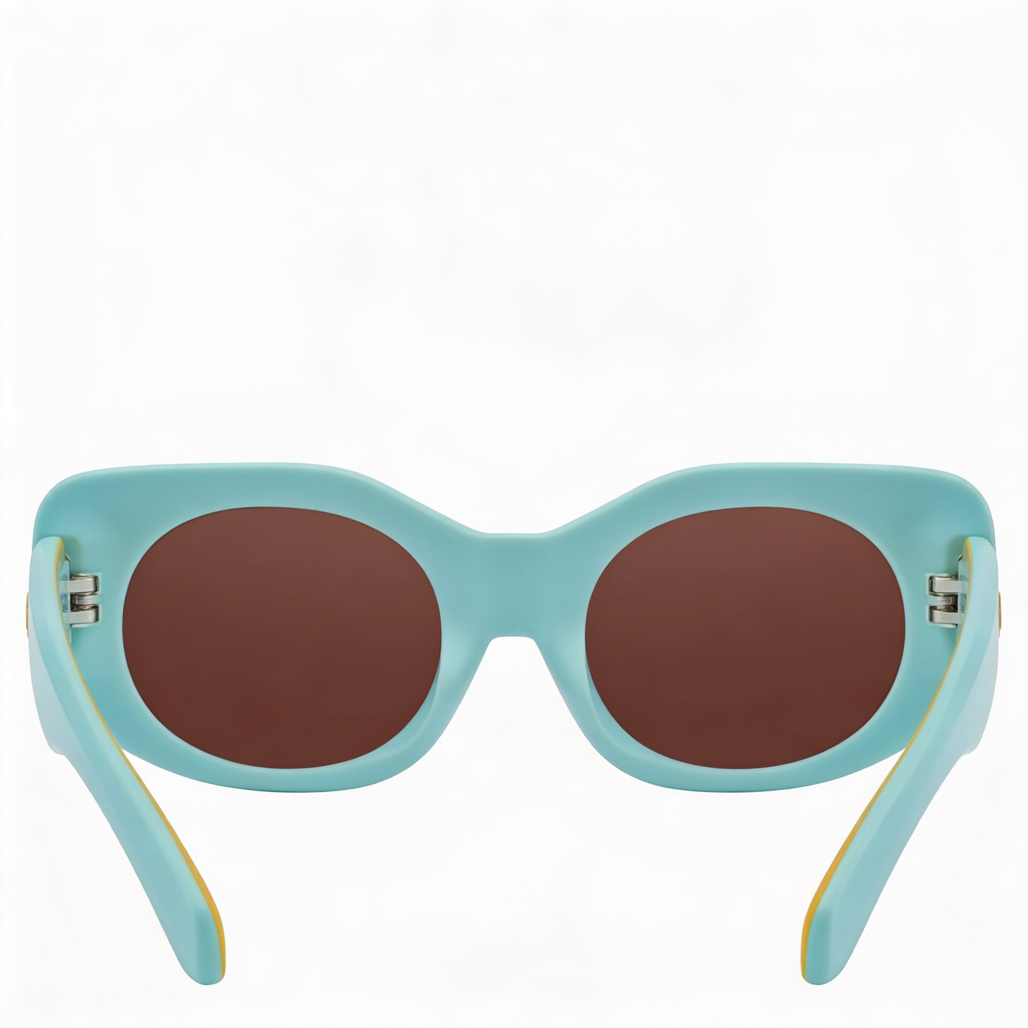 Spy Hangout Women's Plastic Sunglasses, Juneshine Mango Daydream Frame, Happy Bronze Non-Polarized Lenses, 53mm, UV Protection, Photo 3