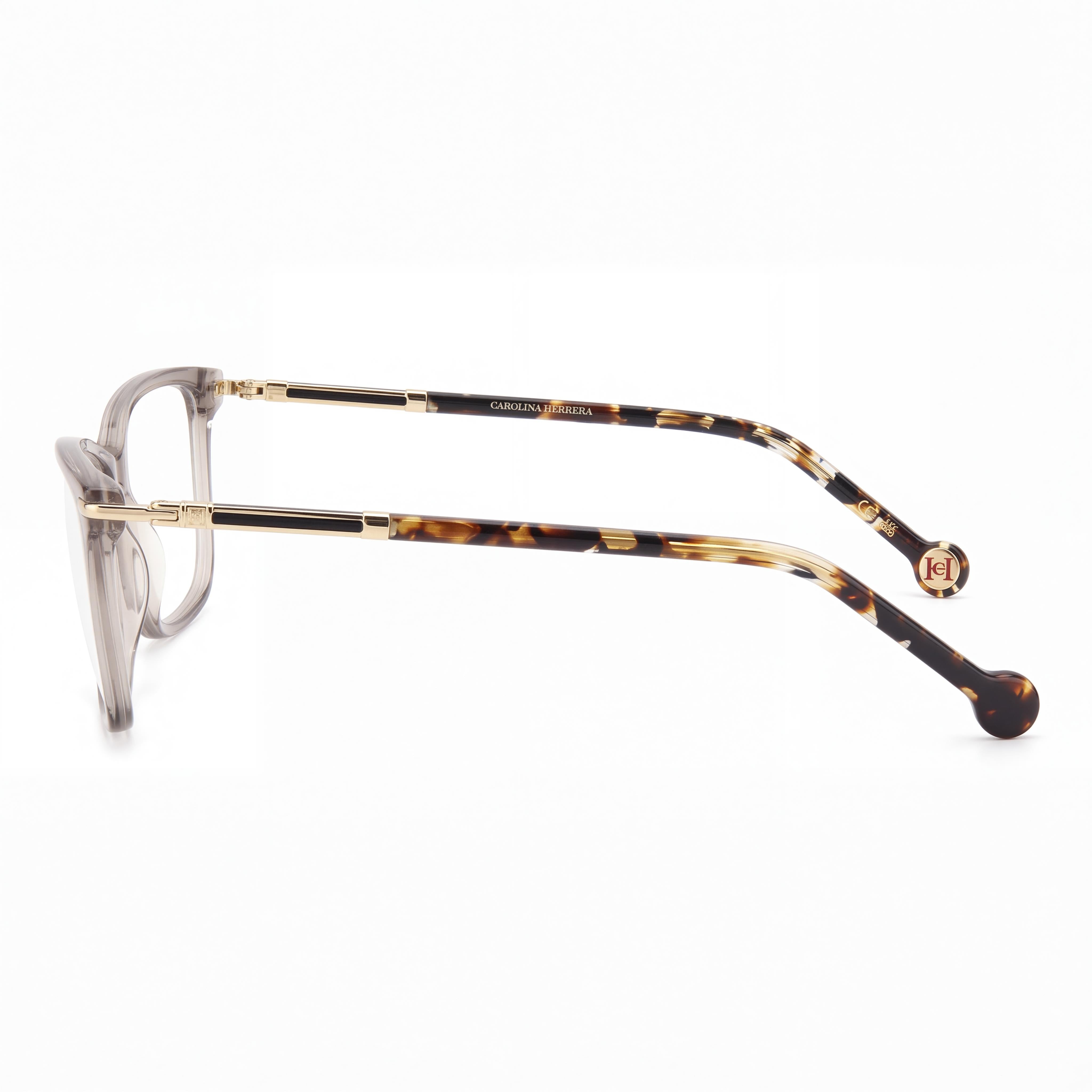 Carolina Herrera Modern Women’s Multicoloured Frame Grey Beige Lens Eyeglasses Lens 56mm Bridge 14mm Temple 145mm, Photo 2