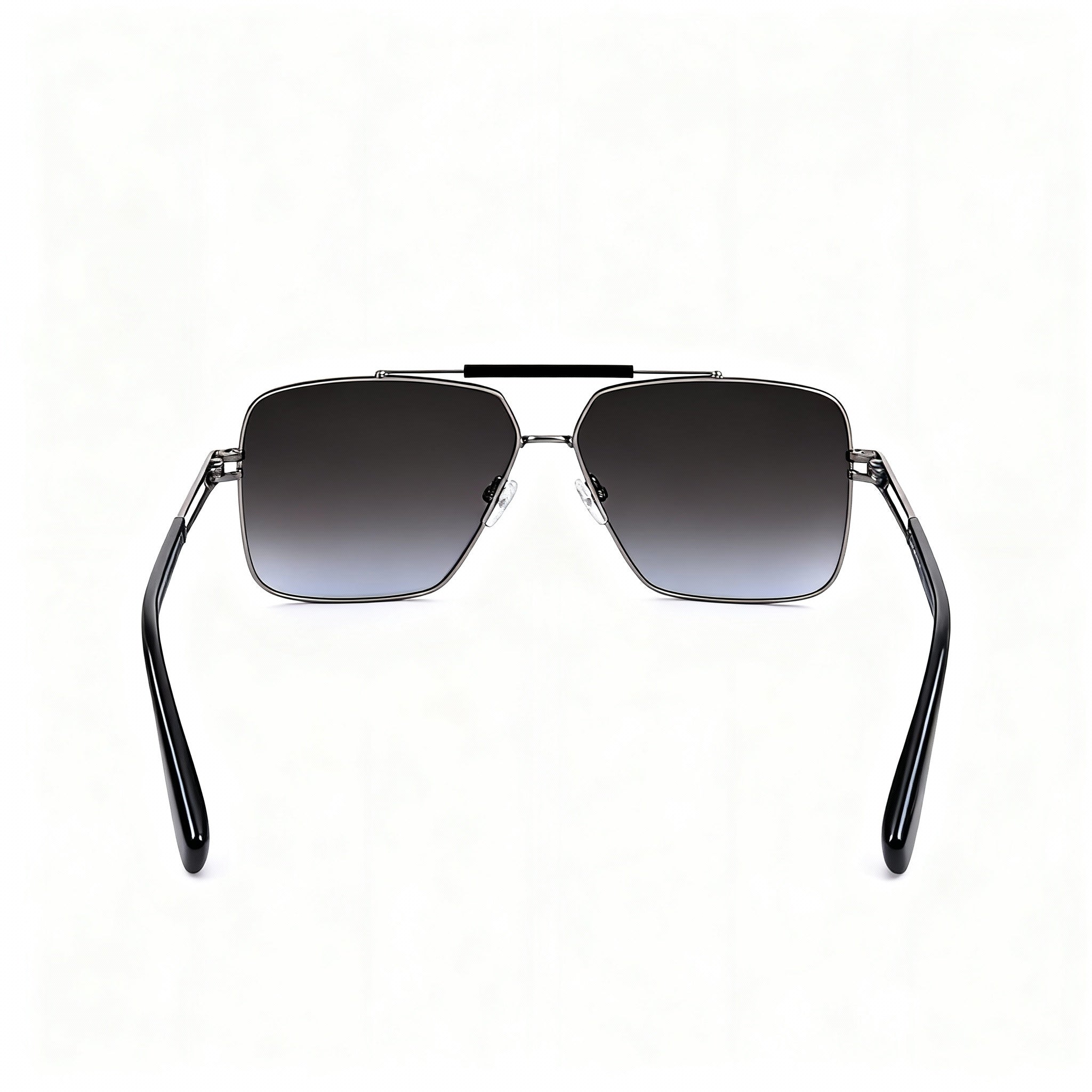 Marc Jacobs Contemporary Unisex Grey Metal Frame Sunglasses with Non-Polarized UV Lenses 62-12-145mm, Photo 3