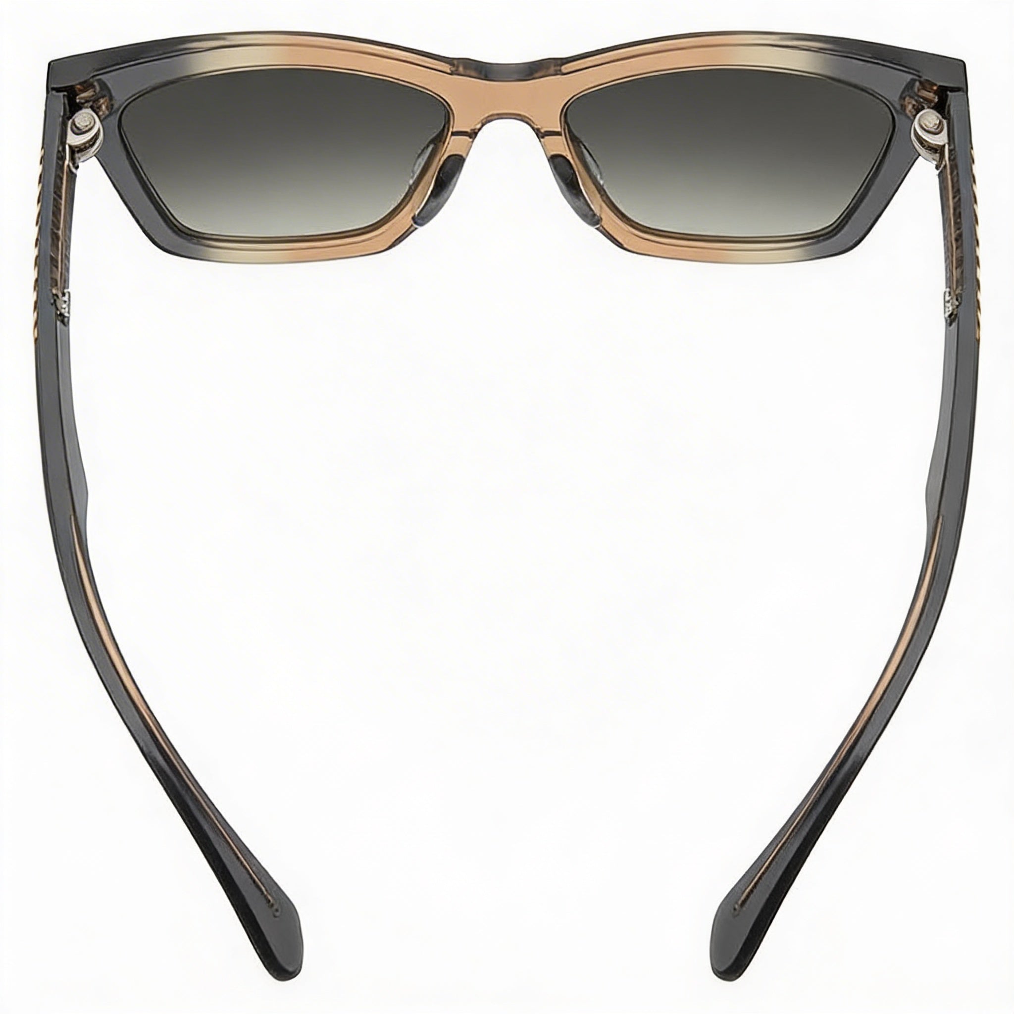 Moschino Modern Women's Grey Ochre High-Quality Acetate Lightweight UV Protected Eyewear, 54mm Lens Width, Photo 3