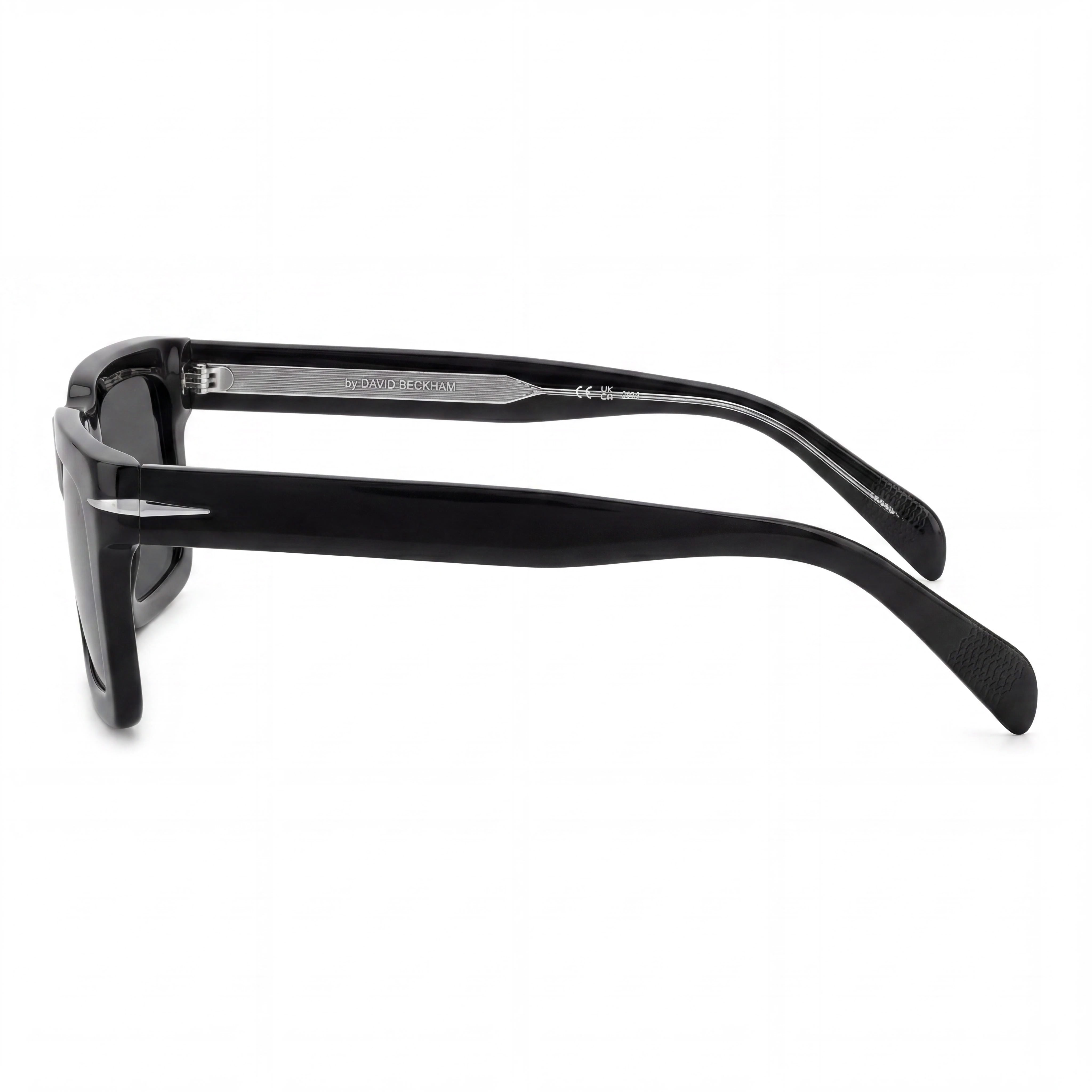 Beckham DB 7126/S Men's Modern Style Acetate Frame Eyeglasses Black/Grey, Lens Width 51mm, Bridge 23mm, Photo 3