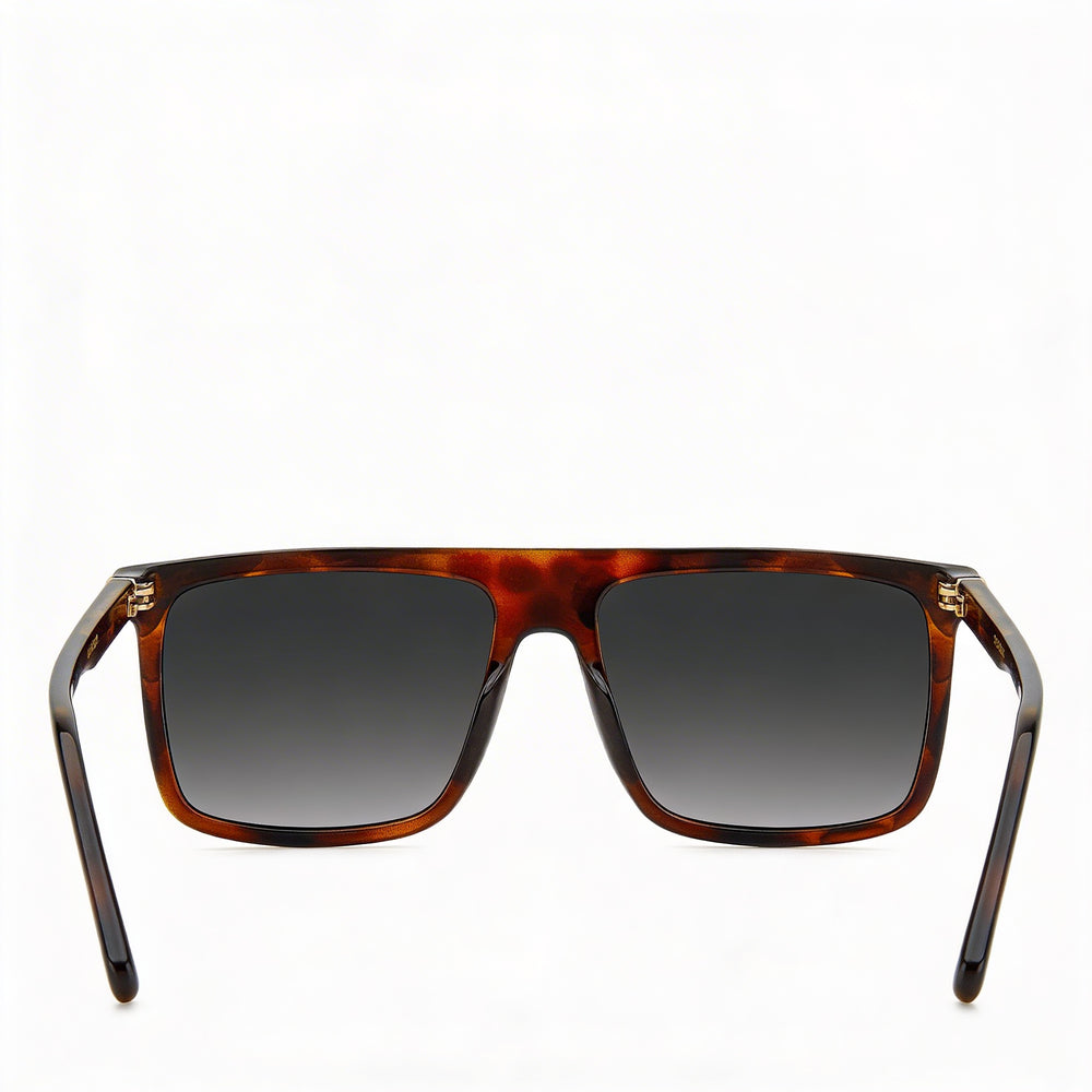 Gafas de sol Carrera Contemporary para hombre con protección UV en degradado de propionato con inyección de color Havana oscuro de 58 mm