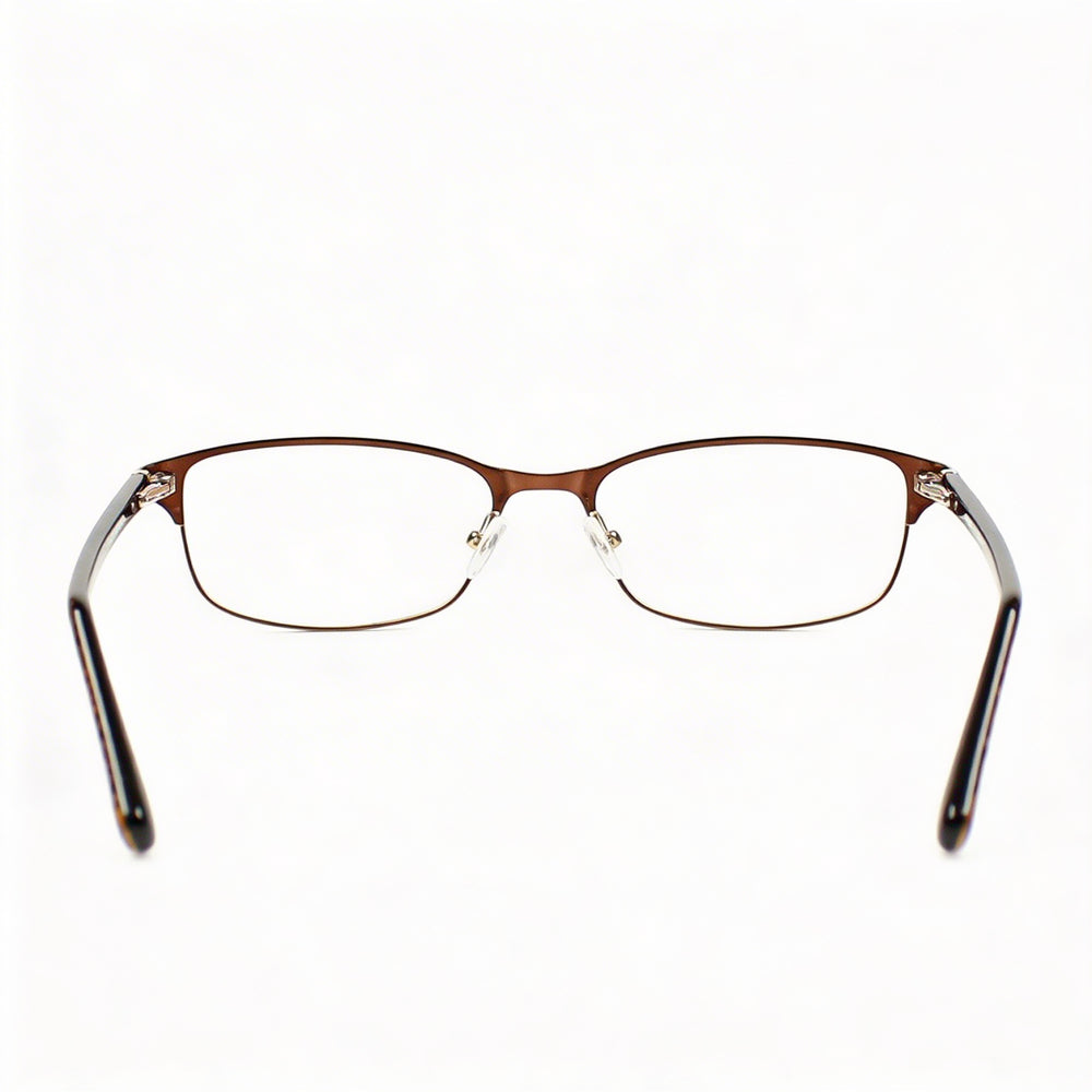 Guess Gu2614 Unisex Plastic Frame Eyeglasses Matte Dark Brown 52mm
