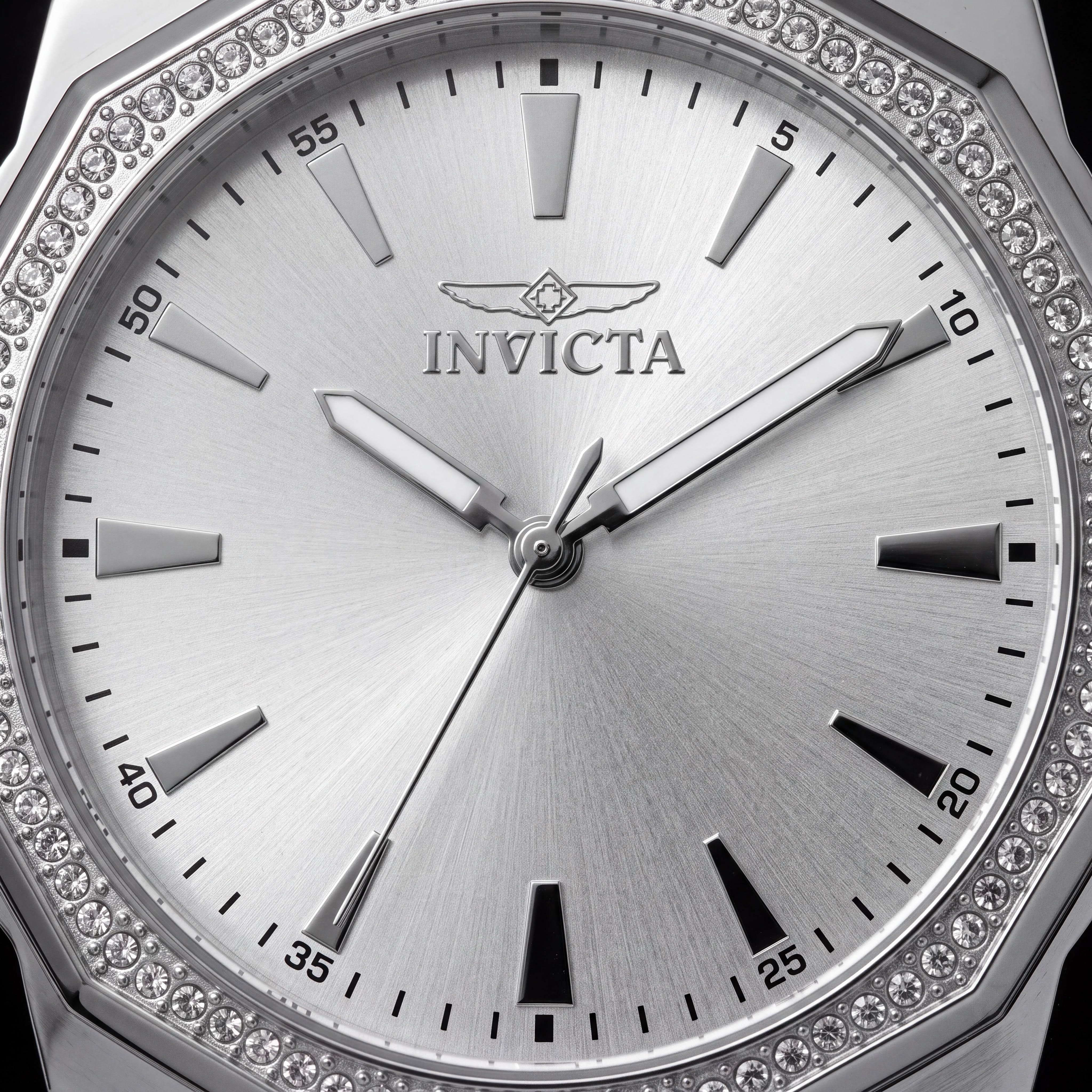 Invicta Speedway 49104 Men's Quartz Movement Stainless Steel Case & Bracelet Watch 42mm Silver Dial, Photo 2