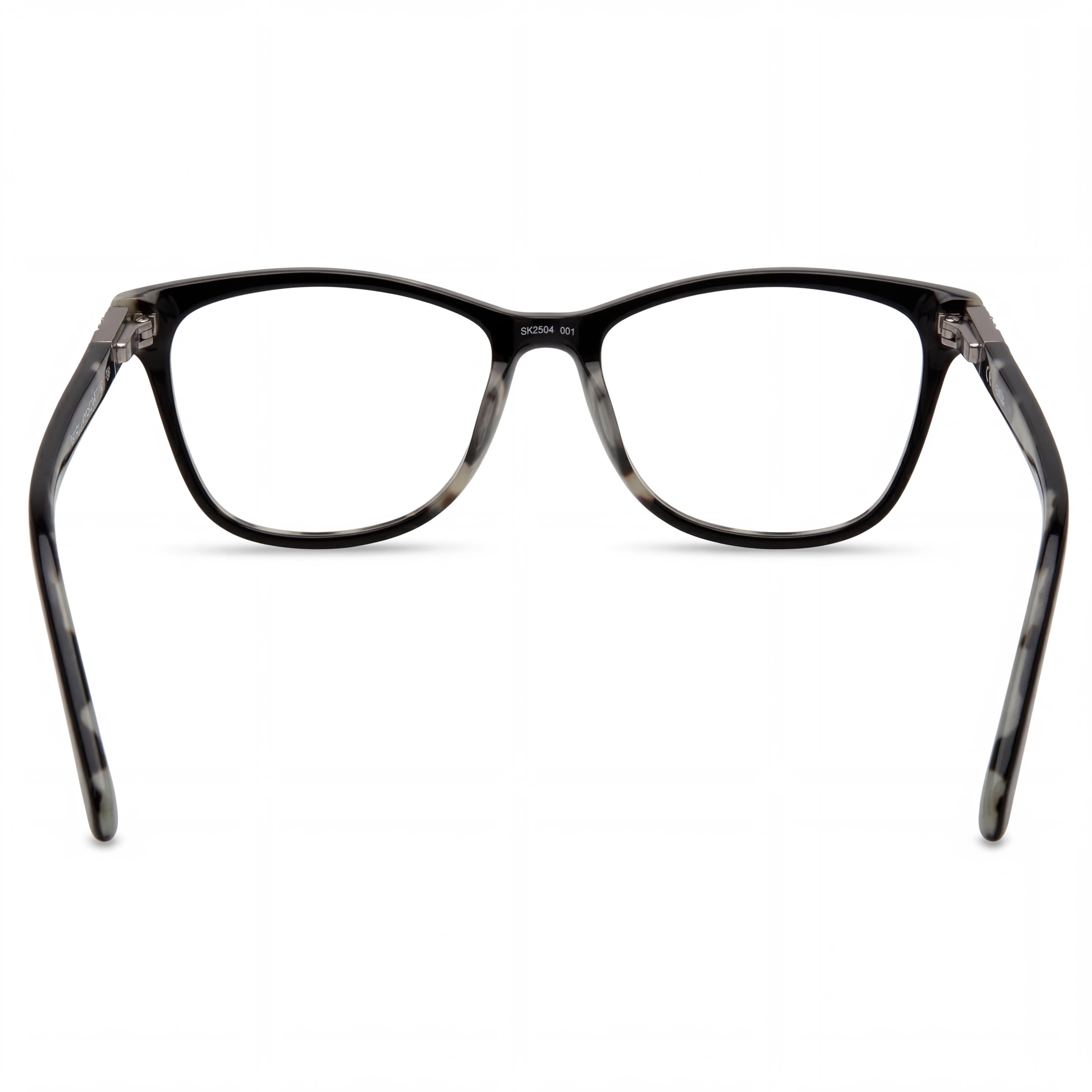 Gafas de hombre Emozioni 4055 de plástico blancas Bksptt 55-16-135, Photo 3