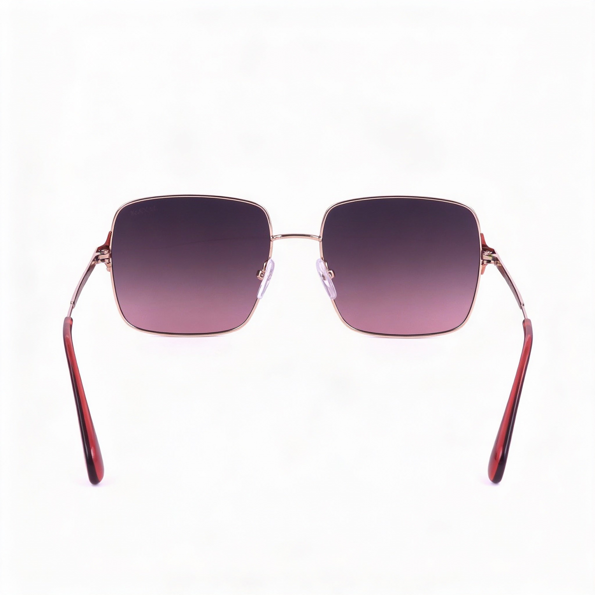 Max & Co. Casual Women's Metal Frame Shiny Rose Gold Gradient Smoke Sunglasses 56-17-140, Photo 4