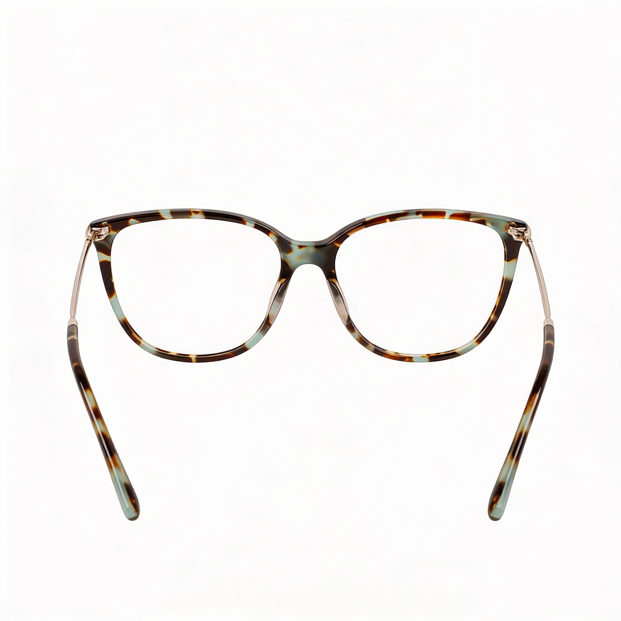 Calvin Klein Modern Women's Polarized Aqua Tortoise Acetate Frame Polycarbonate Lens Sunglasses 54mm, Photo 3