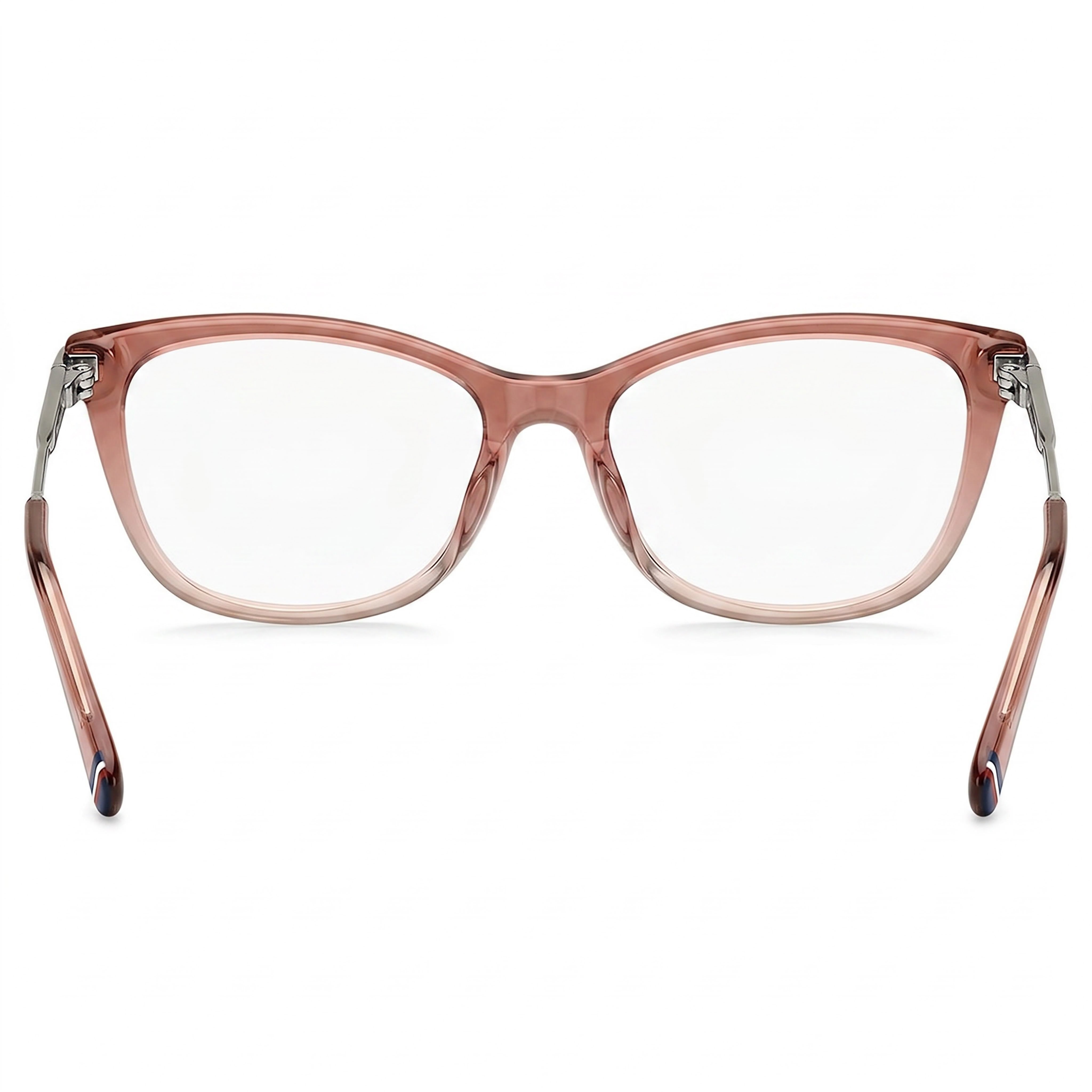 Tommy Hilfiger Adaptive Th 1961 Women's Cat Eye Pink Plastic Frame non- Polycarbonate Lenses 53mm, Photo 4
