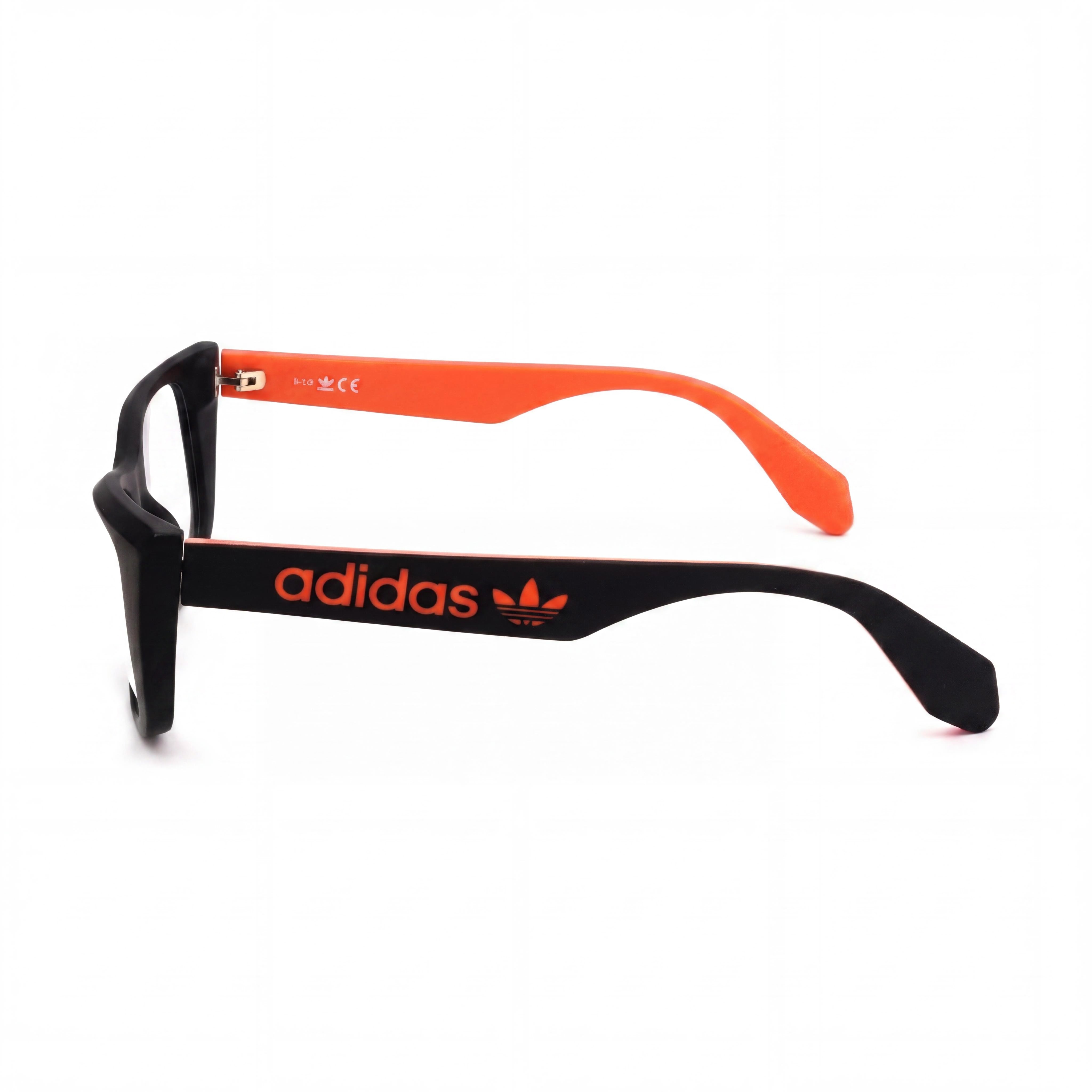 Gafas adidas Originals OR5010 para mujer, montura oftálmica inyectada en negro mate con lentes de policarbonato, 55 mm, Photo 3