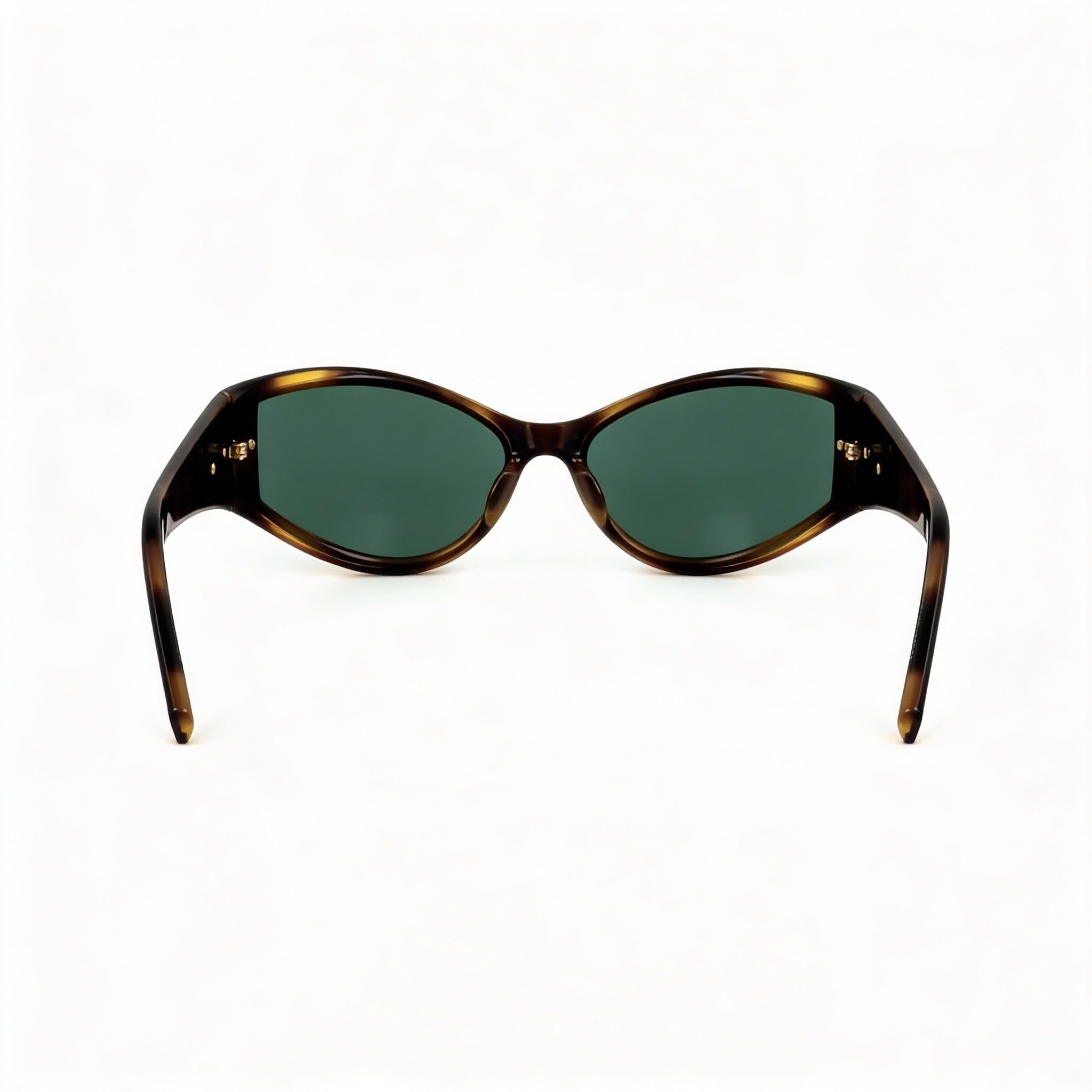 Gafas de sol Givenchy Casual para mujer, montura de plástico azul claro, lentes verdes, protección UV 400, 75-16-120 mm, Photo 3