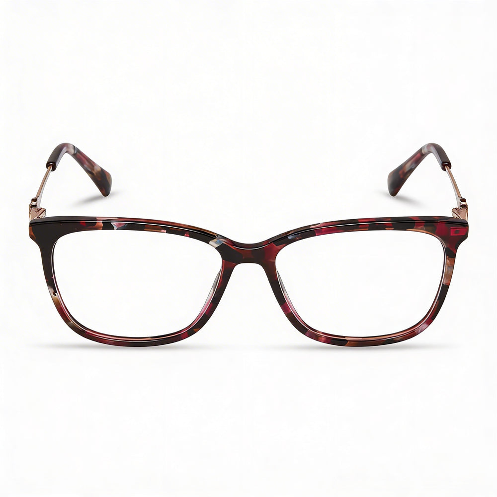 Harley-Davidson Hd0564 Men's Plastic Frame Eyewear with Clear Polycarbonate Lenses, Bordeaux, 54mm Lens Width
