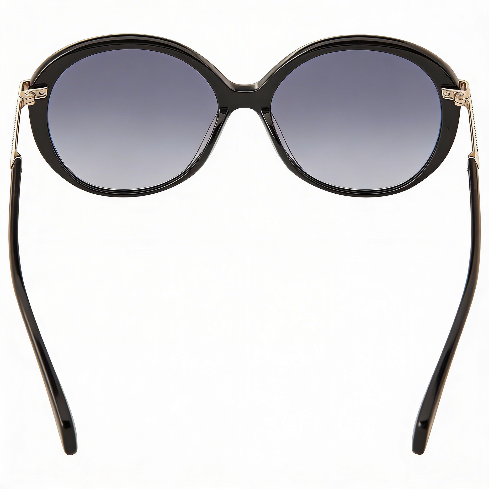 Rag & Bone Modern Heritage Women’s Black Grey Acetate Frame Dark Grey Shaded Polycarbonate Non-Polarized 56mm Sunglasses, Photo 4