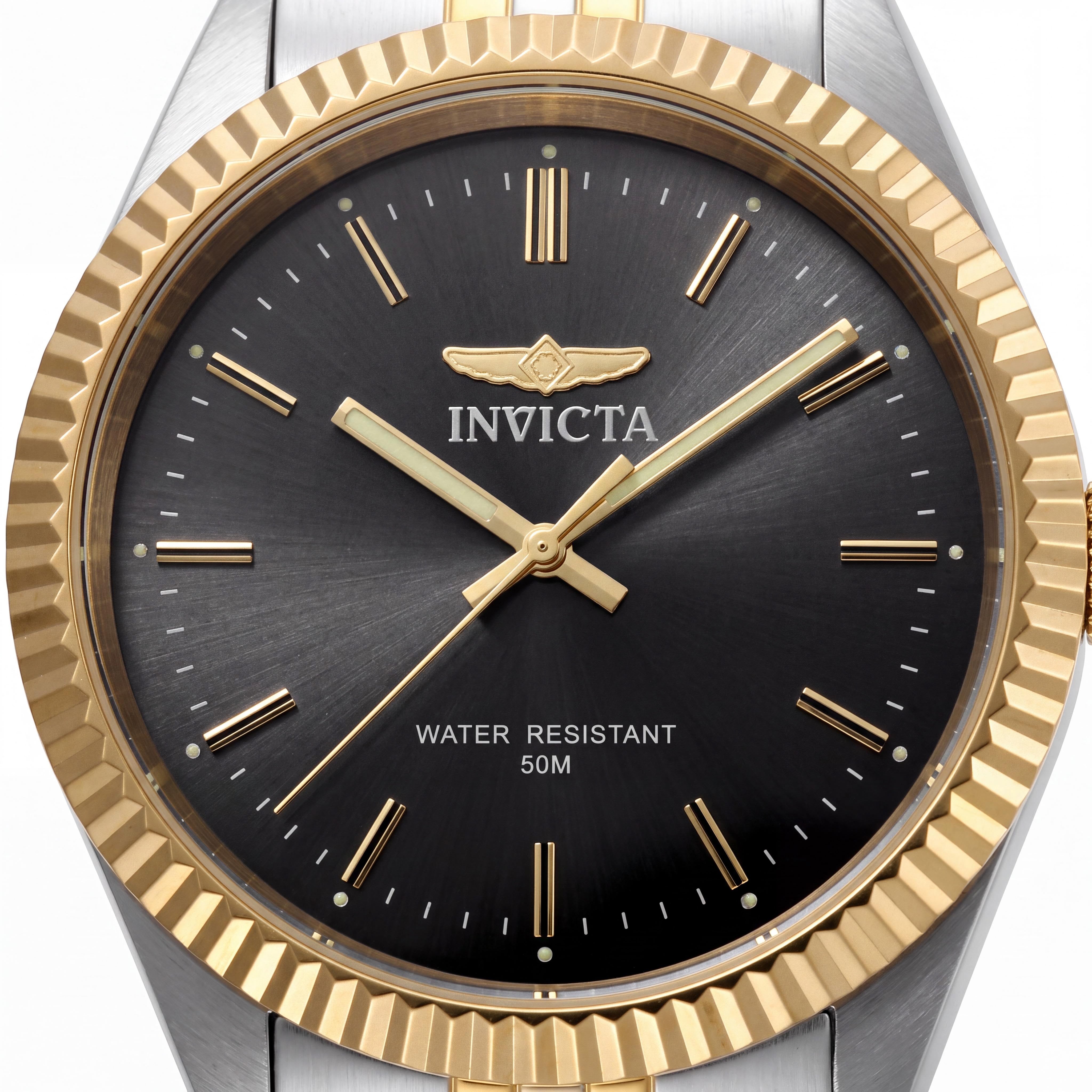 Invicta Specialty Collection 29377 Quartz Men's Two Tone Grey Dial Stainless Steel Case Watch 43mm, Photo 2