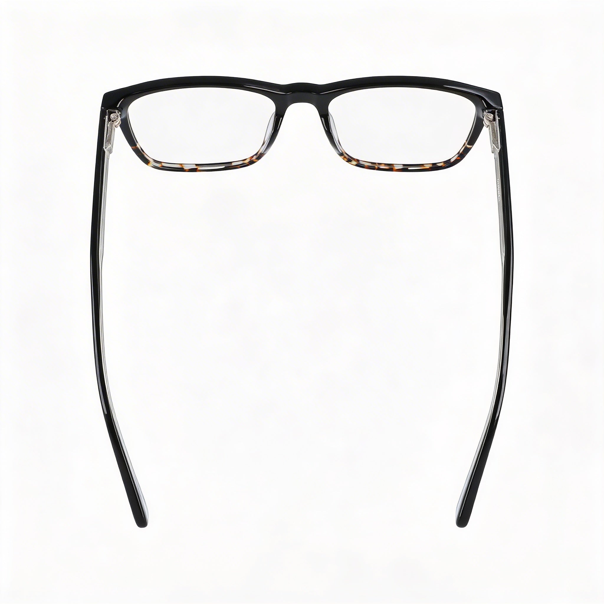 Montura de Gafas Calvin Klein Ck21502 para Hombre de Acetato Negro Carey Ancho de Lente 55 mm, Puente 19 mm, Patilla 145 mm, Photo 2