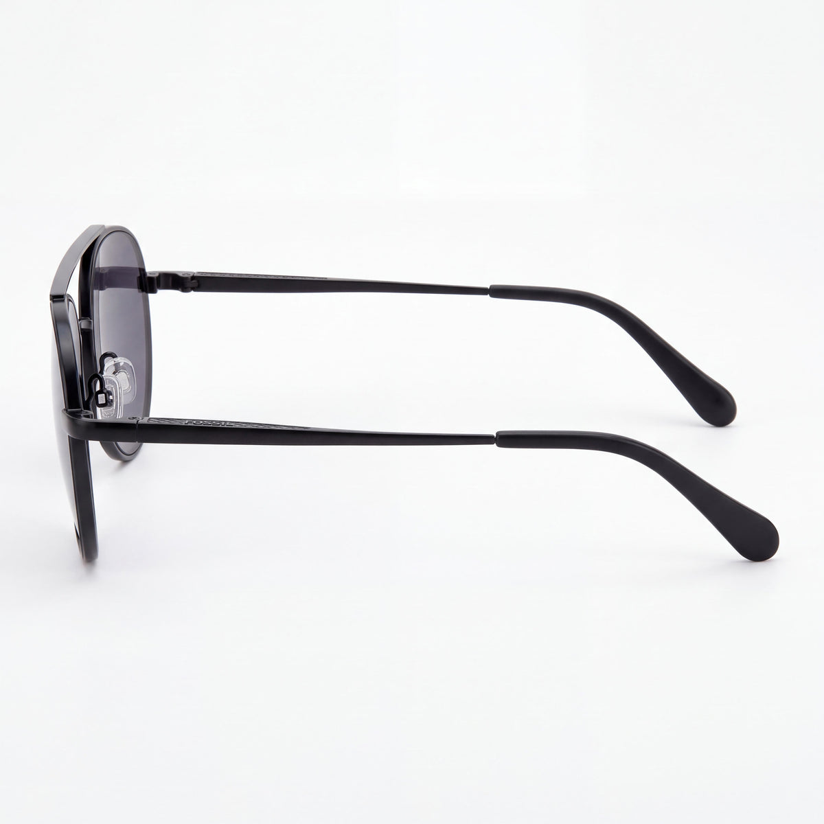 Fossil Fos 3171/G/S Pilot Women's Matt Black Stainless Steel Frame with Matt Black Polycarbonate Lenses 56mm, Photo 3