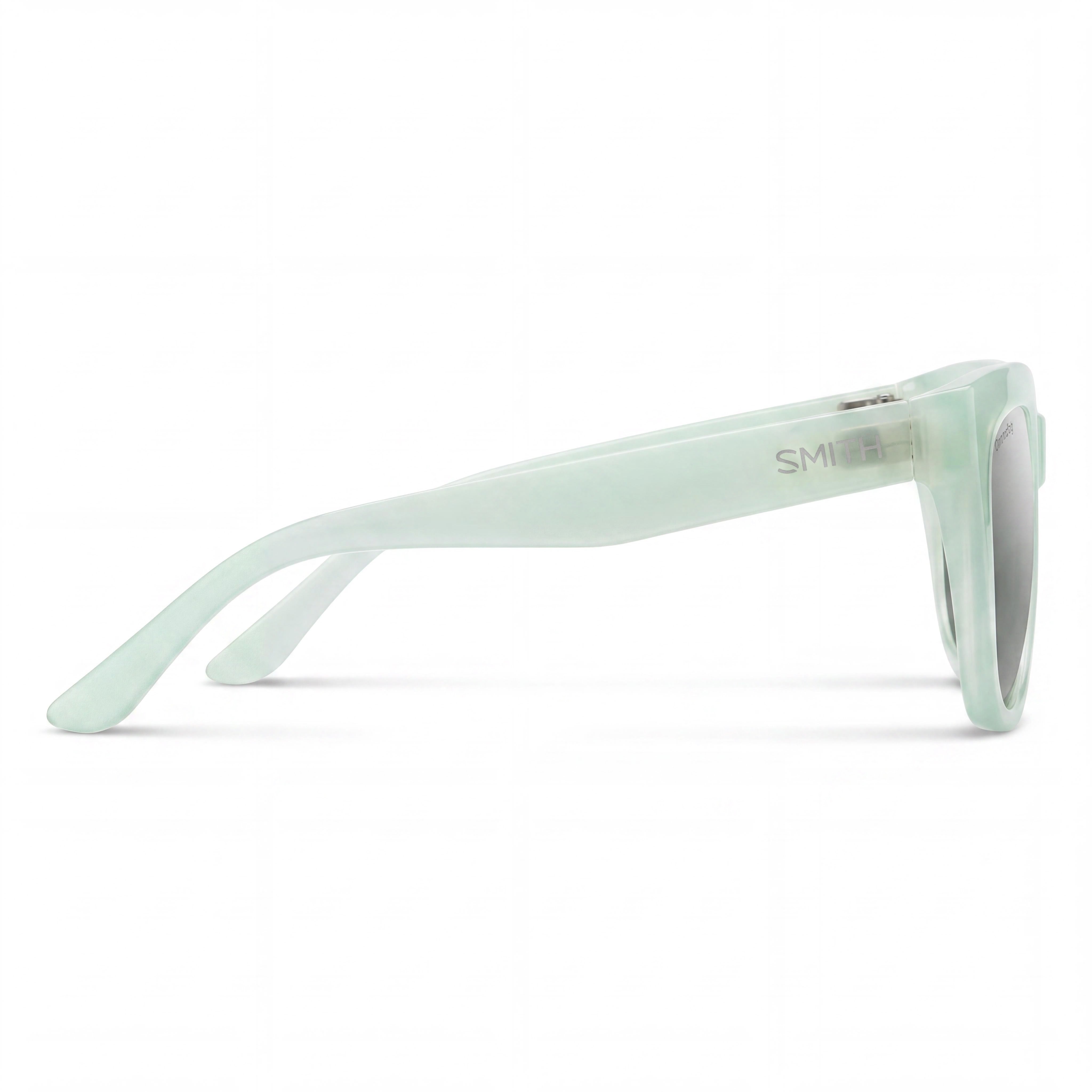 SMITH Modern Women's Ice Carbon Fiber Frame Chromapop Platinum Polarized UV Protected Lenses 52mm Bridge, Photo 3