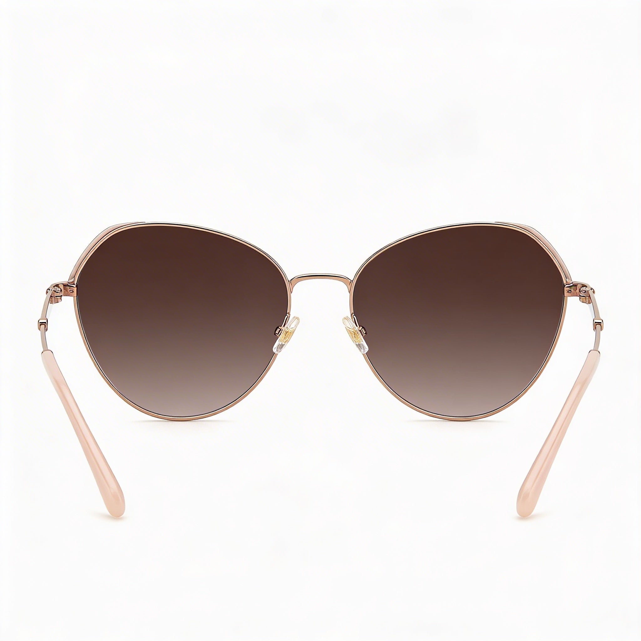 Kate Spade New York york Women's Octavia/G/S Red Gold Stainless Steel Brown Gradient Non-Polarized UV Protection Sunglasses 59mm, Photo 4