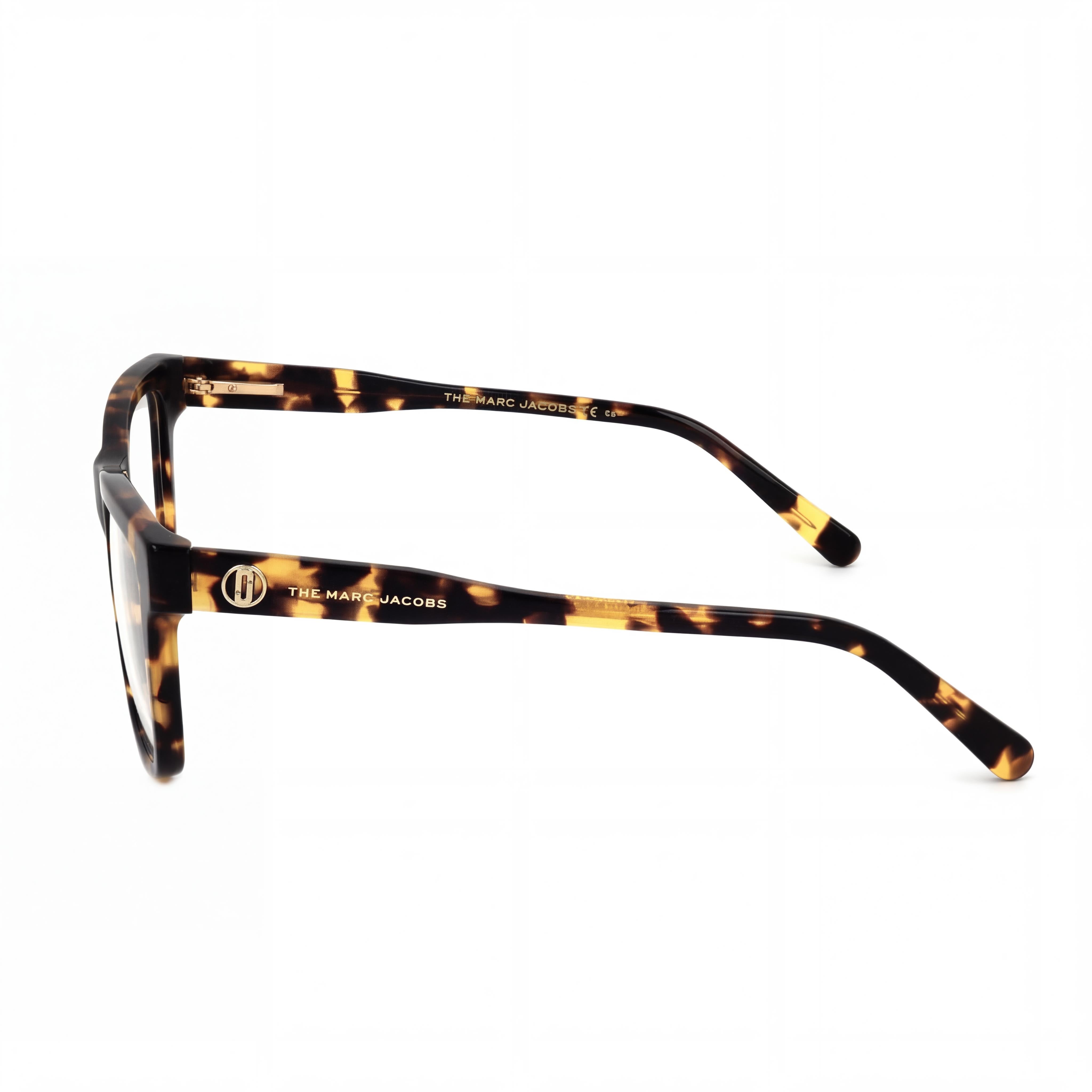 Gafas Ópticas Cuadradas de Acetato Marc Jacobs Marc 630 para Mujer en Habana, Lente 52mm Puente 16mm Varilla 140mm, Photo 2