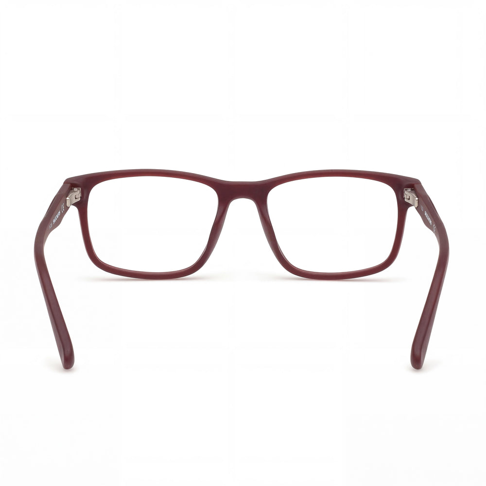 Skechers Sporty Modern Red Plastic Frame with Polycarbonate Lenses Unisex Eyewear, Lens Width 52mm, Bridge Width 16mm, Temple Length 140mm
